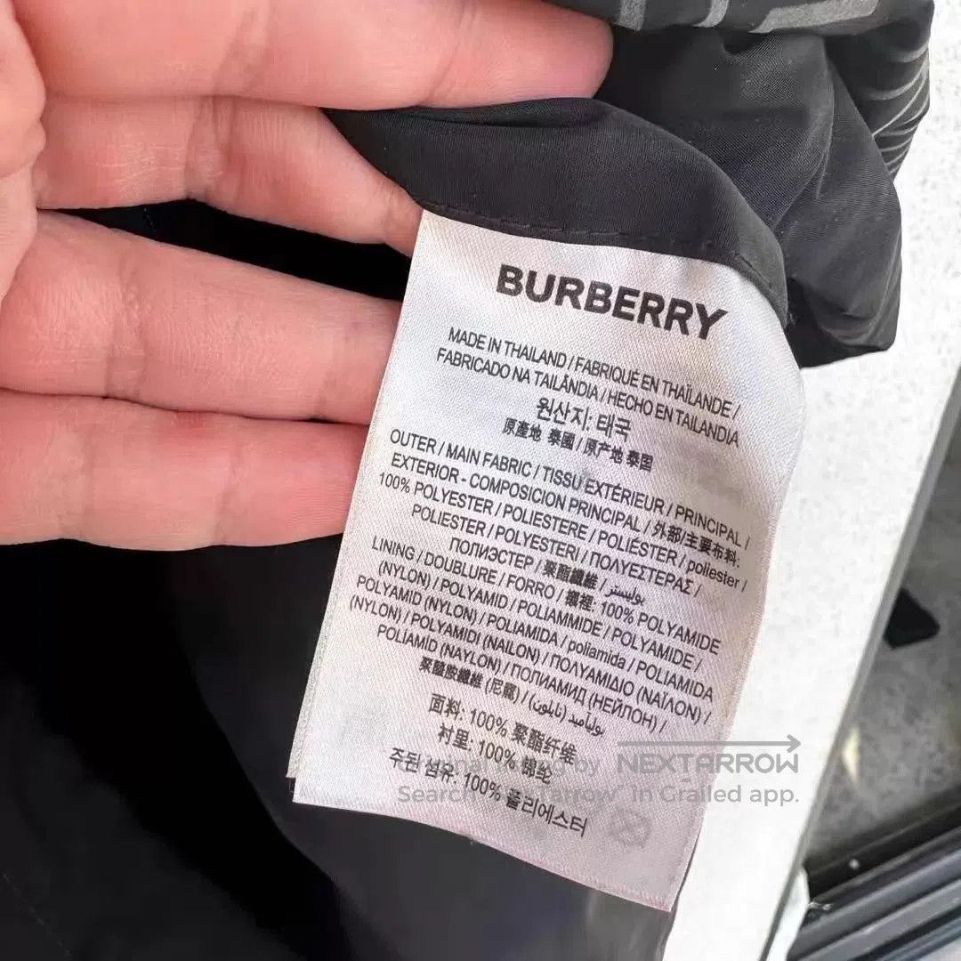 Burberry Black Hooded Zip-Up Jacket Size M. Size US M / EU 48-50 / 2 - 4 Thumbnail
