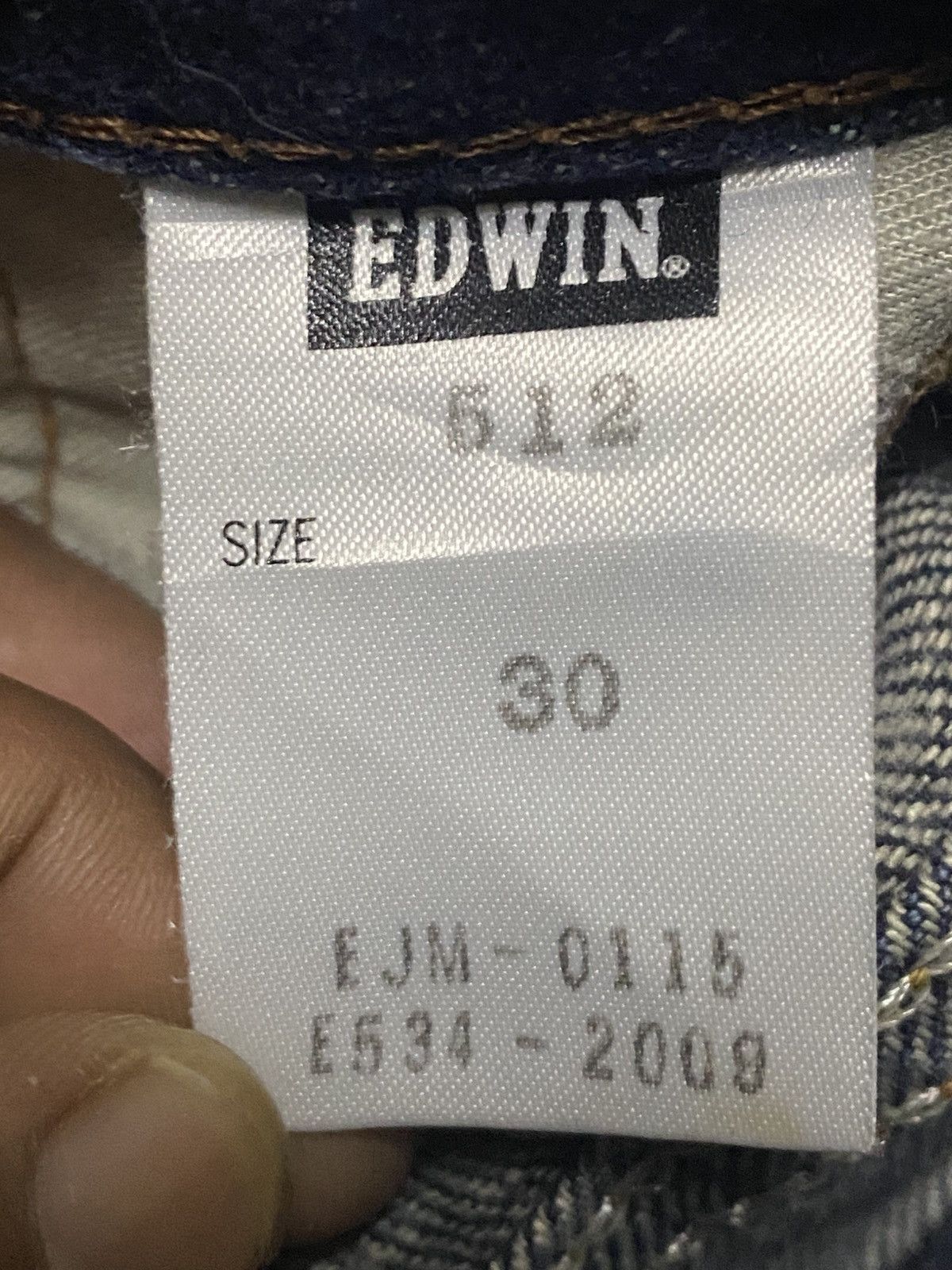 Edwin Vintage Japanese Brand Edwin 512 Blue Wash Flare Jeans Size US 32 / EU 48 - 15 Thumbnail
