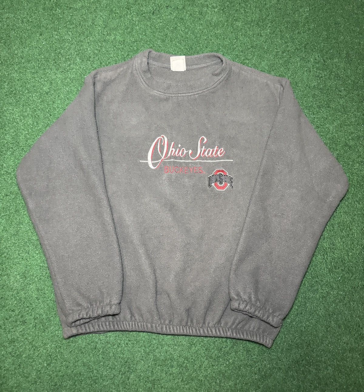 Vintage Vintage 90s Ohio State Buckeyes OSU Collegiate Sweatshirt Size US L / EU 52-54 / 3 - 1 Thumbnail