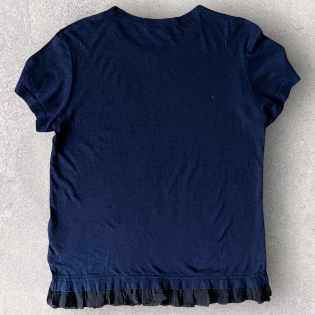 Comme des Garcons Tricot CDG Raffle Hem Tee Size M / US 6-8 / IT 42-44 - 3 Thumbnail