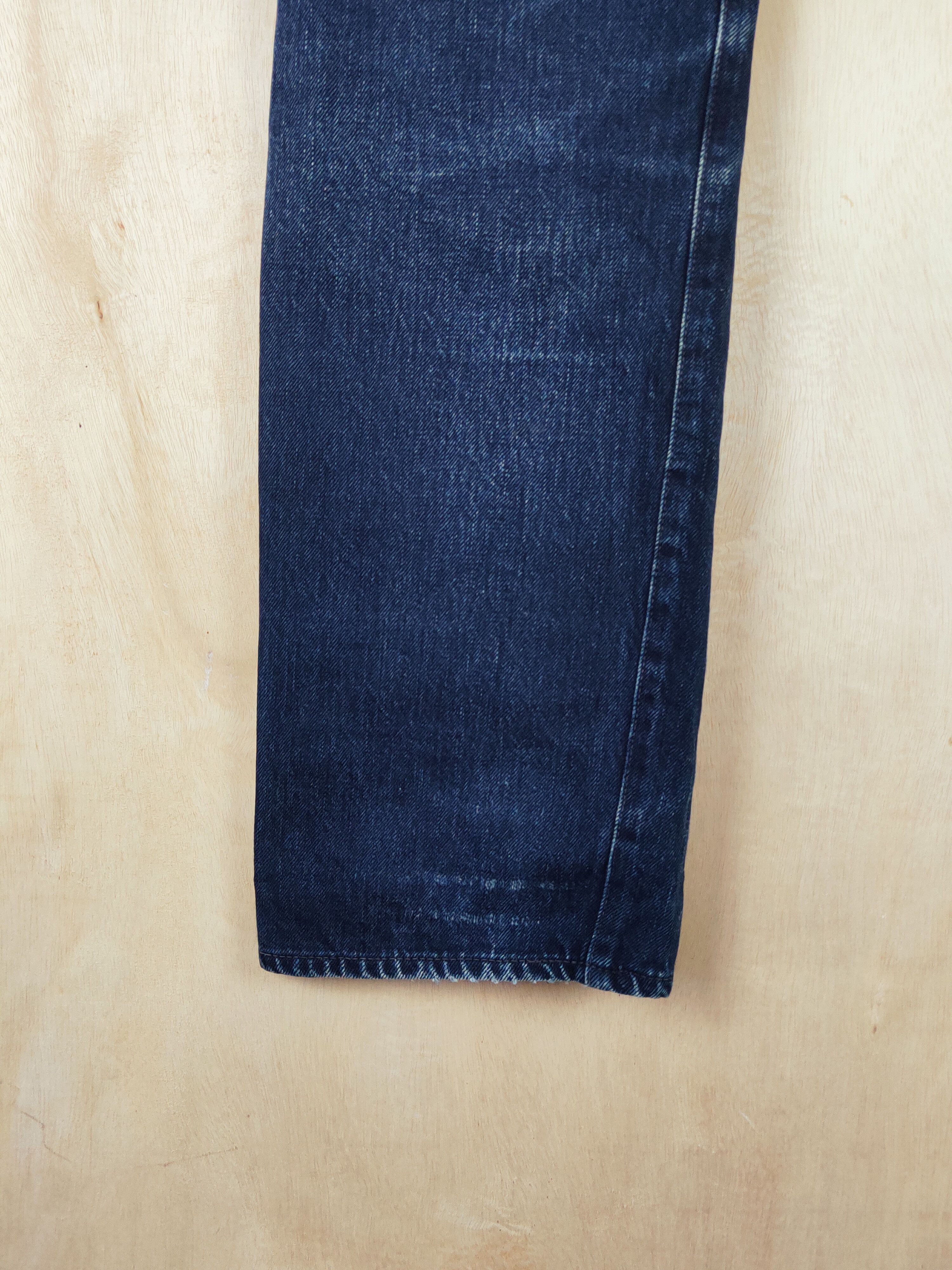 45rpm DL R Dark Blue Distressed Ripped Jeans #2668 Size US 30 / EU 46 - 10 Thumbnail