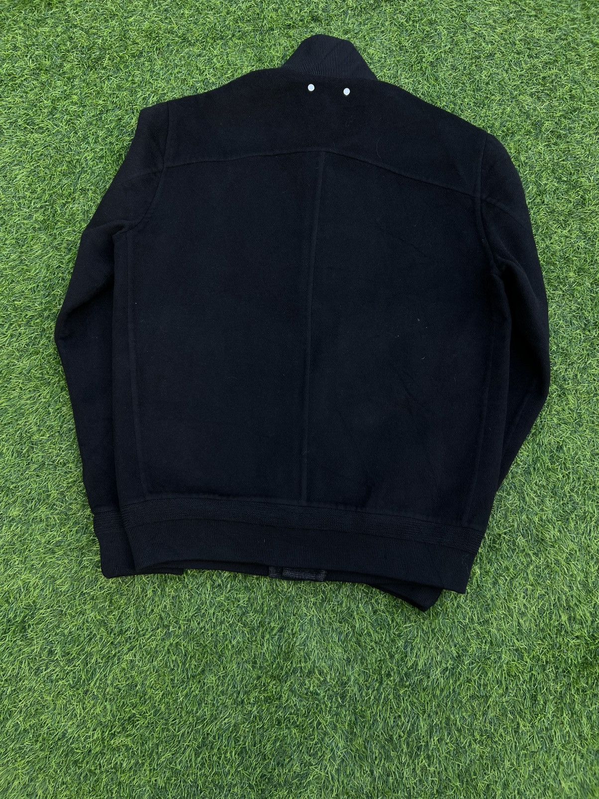 Louis Vuitton Louis Vuitton Black Wool Button-Front Jacket Size US M / EU 48-50 / 2 - 12 Thumbnail