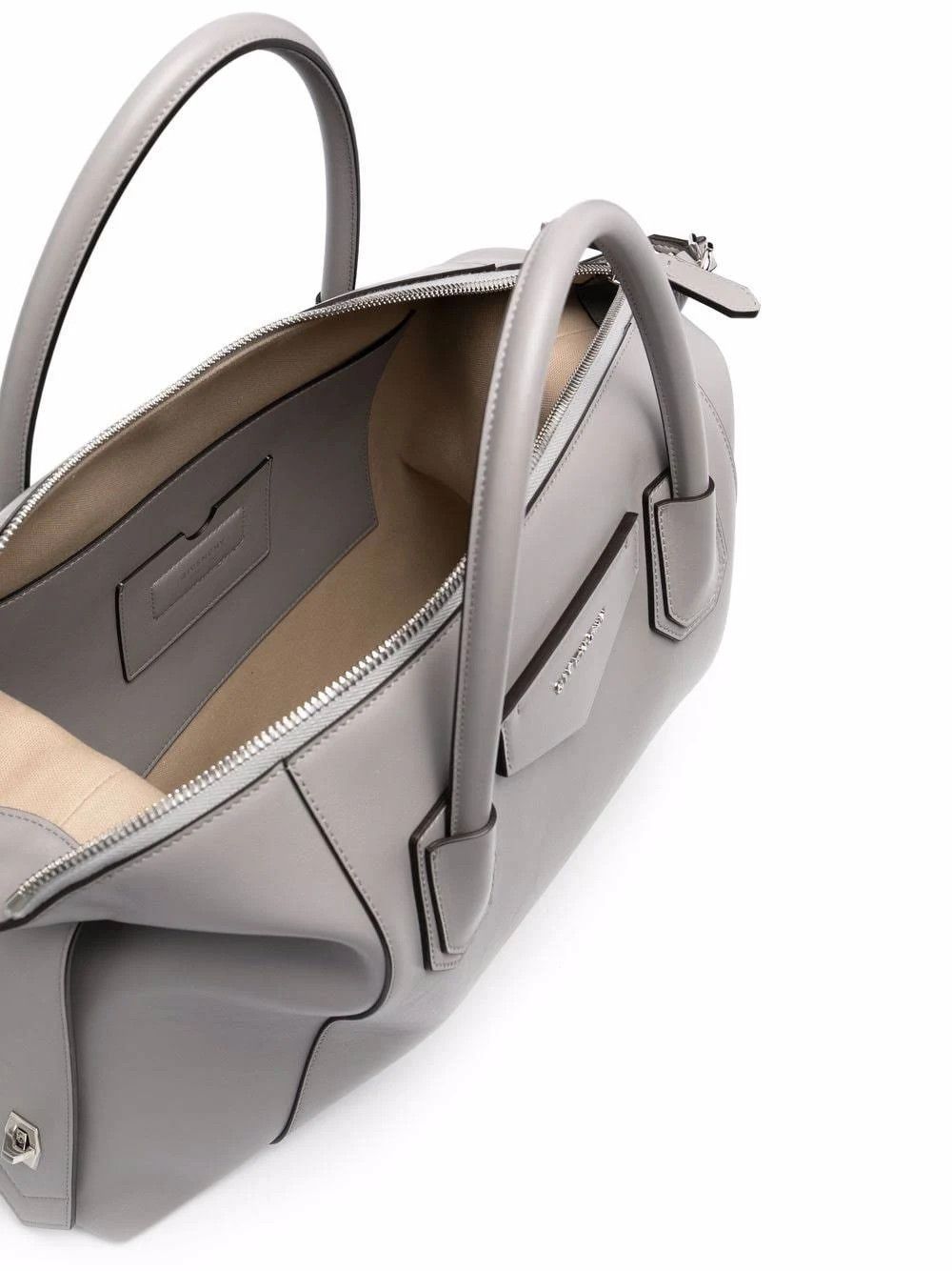 Givenchy o1srvl11e0824 Size: OS/ Medium Antigona Soft Bag in Grey Size ONE SIZE - 3 Thumbnail