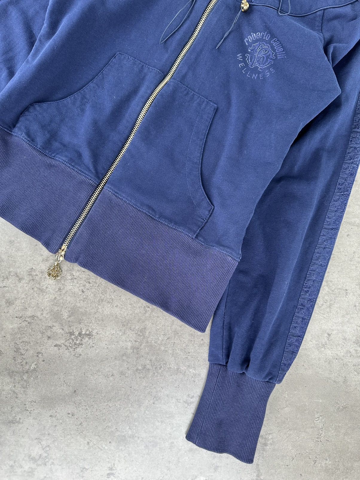 Roberto Cavalli Roberto Cavalli Zip Hoodie Size S / US 4 / IT 40 - 7 Thumbnail