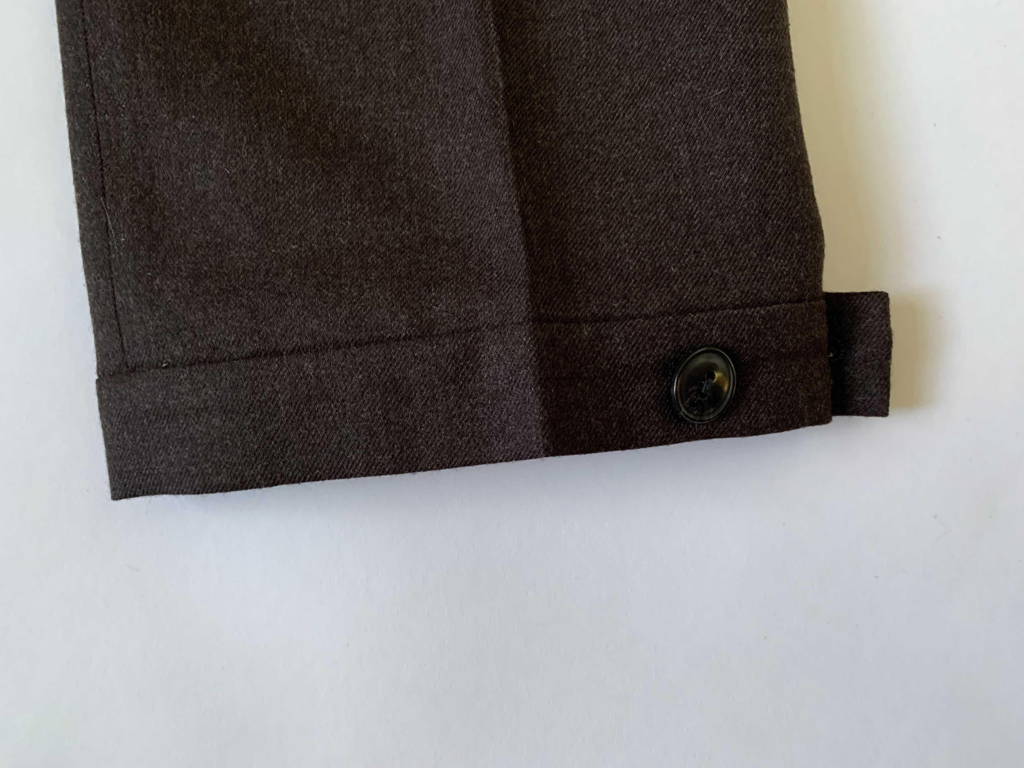 Undercover AW07 PURPLE Wool Lightning Bolt Brown Trousers Size US 32 / EU 48 - 5 Thumbnail