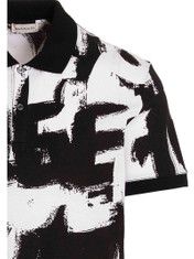 Alexander McQueen o1y1024 Polo Shirt In Black Size US XXS / EU 40 - 4 Thumbnail