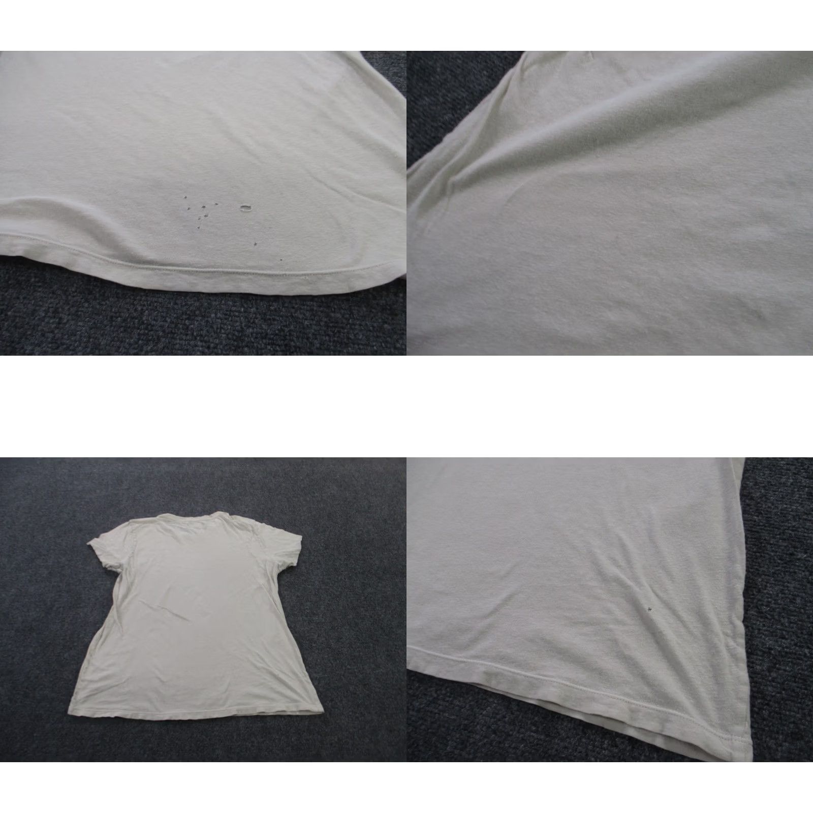 Imogene + Willie Imogene + Willie Shirt Women L White Distressed Casual Classic Lightweight Stretch Size L / US 10 / IT 46 - 8 Thumbnail