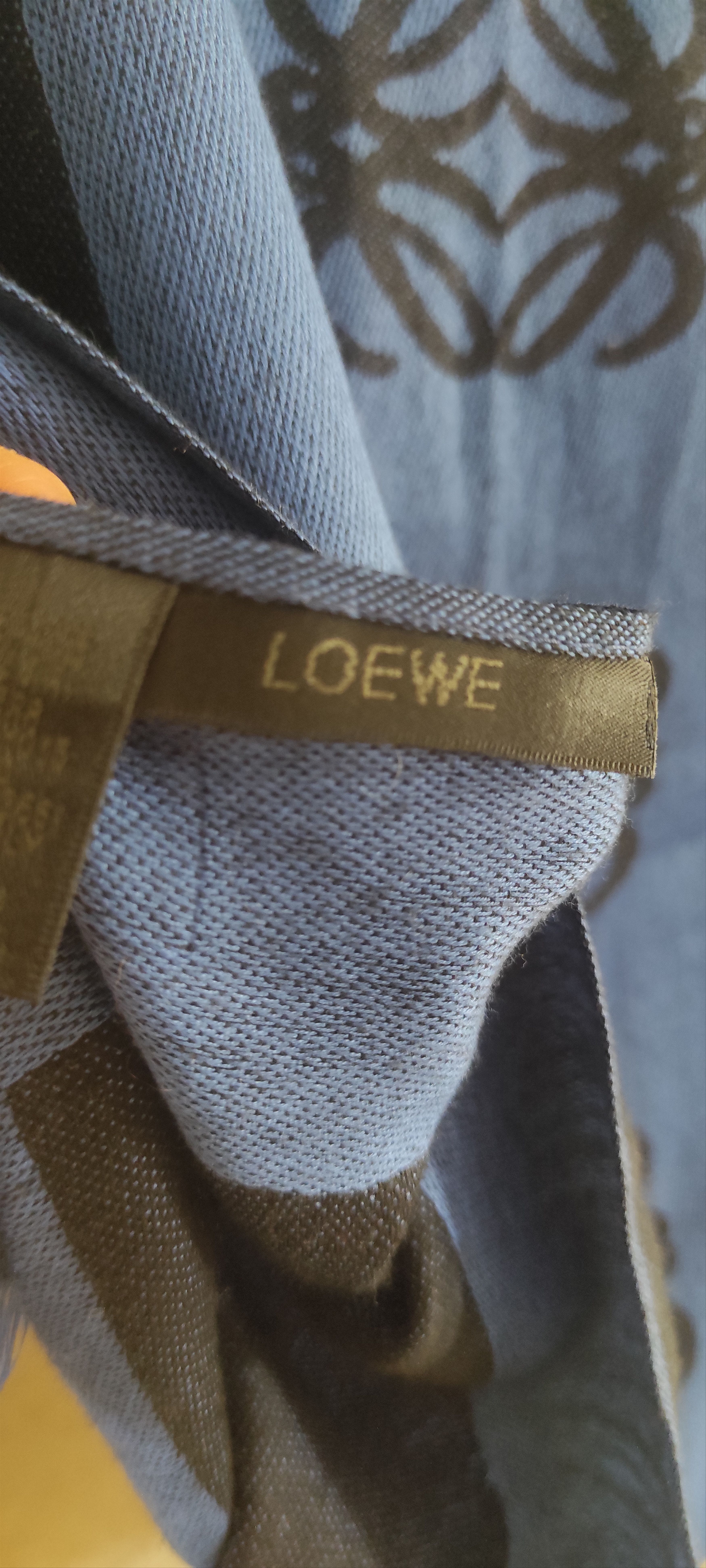 Loewe Loewe Women's Plaid Wool & Silk Blend Anagram Scarf Size ONE SIZE - 10 Thumbnail