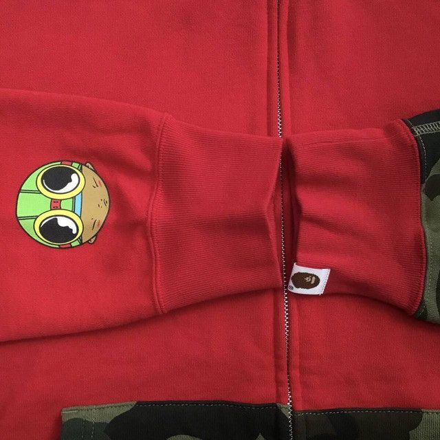 Bape × Hebru Brantley BAPE × HEBRU BRANTLEY FLYBOY Shark Full Zip Hoodie APE Size US XL / EU 56 / 4 - 6 Thumbnail
