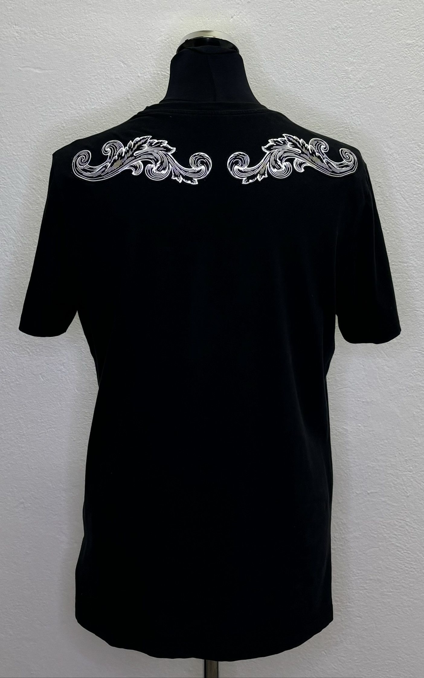 Versace Ganni Versace Black T-shirt Size L Size US L / EU 52-54 / 3 - 2 Thumbnail