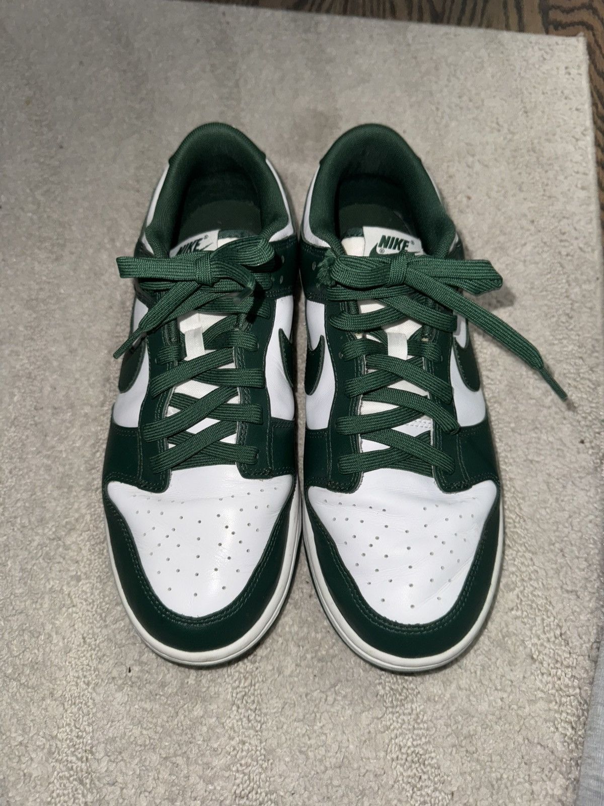 Nike Nike Dunk Michigan State Green Sneaker size 10 Size US 10 / EU 43 - 3 Thumbnail