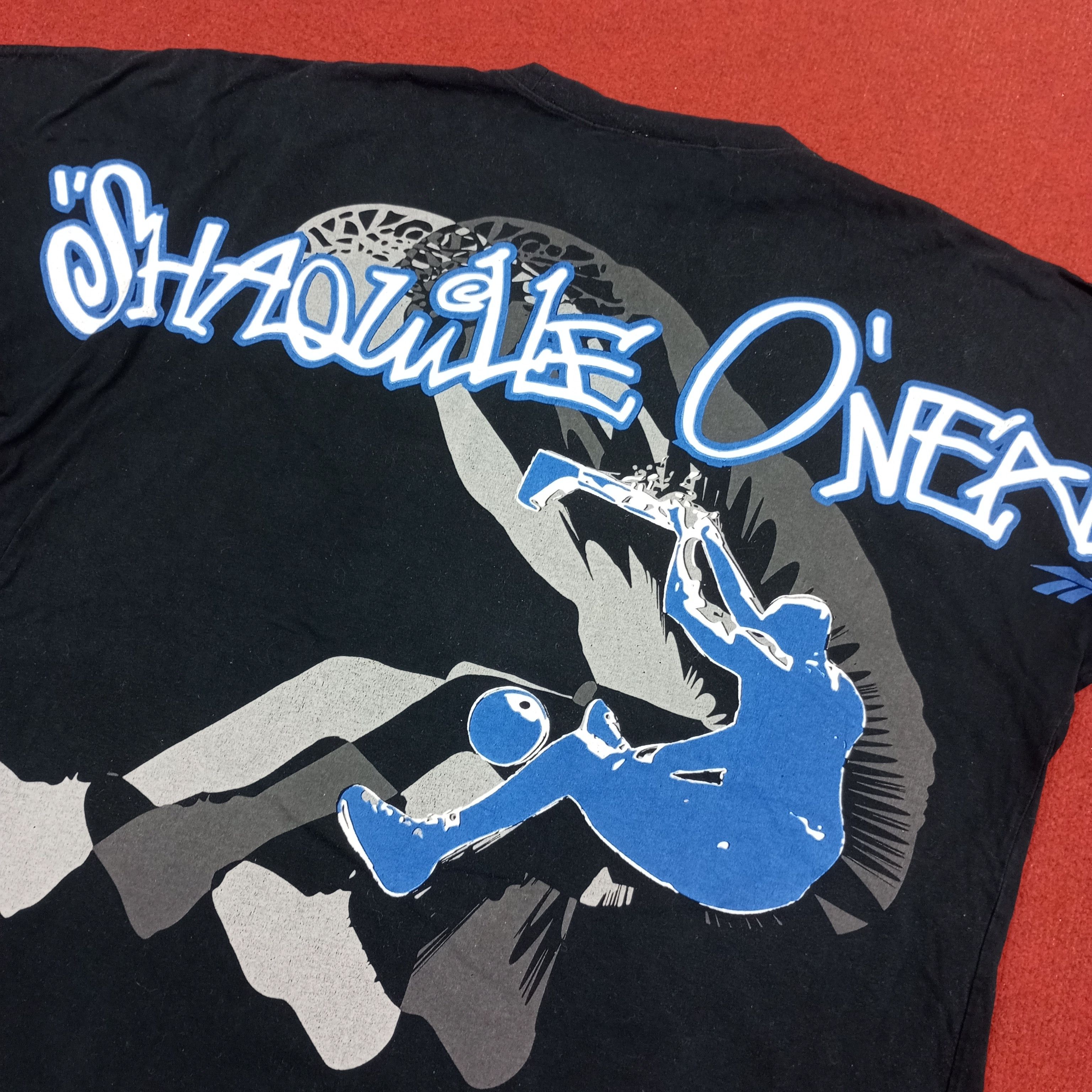 NBA × Reebok × Vintage Shaquille Oneal Professional Basketball Player Vintage Tees Size US XL / EU 56 / 4 - 2 Thumbnail