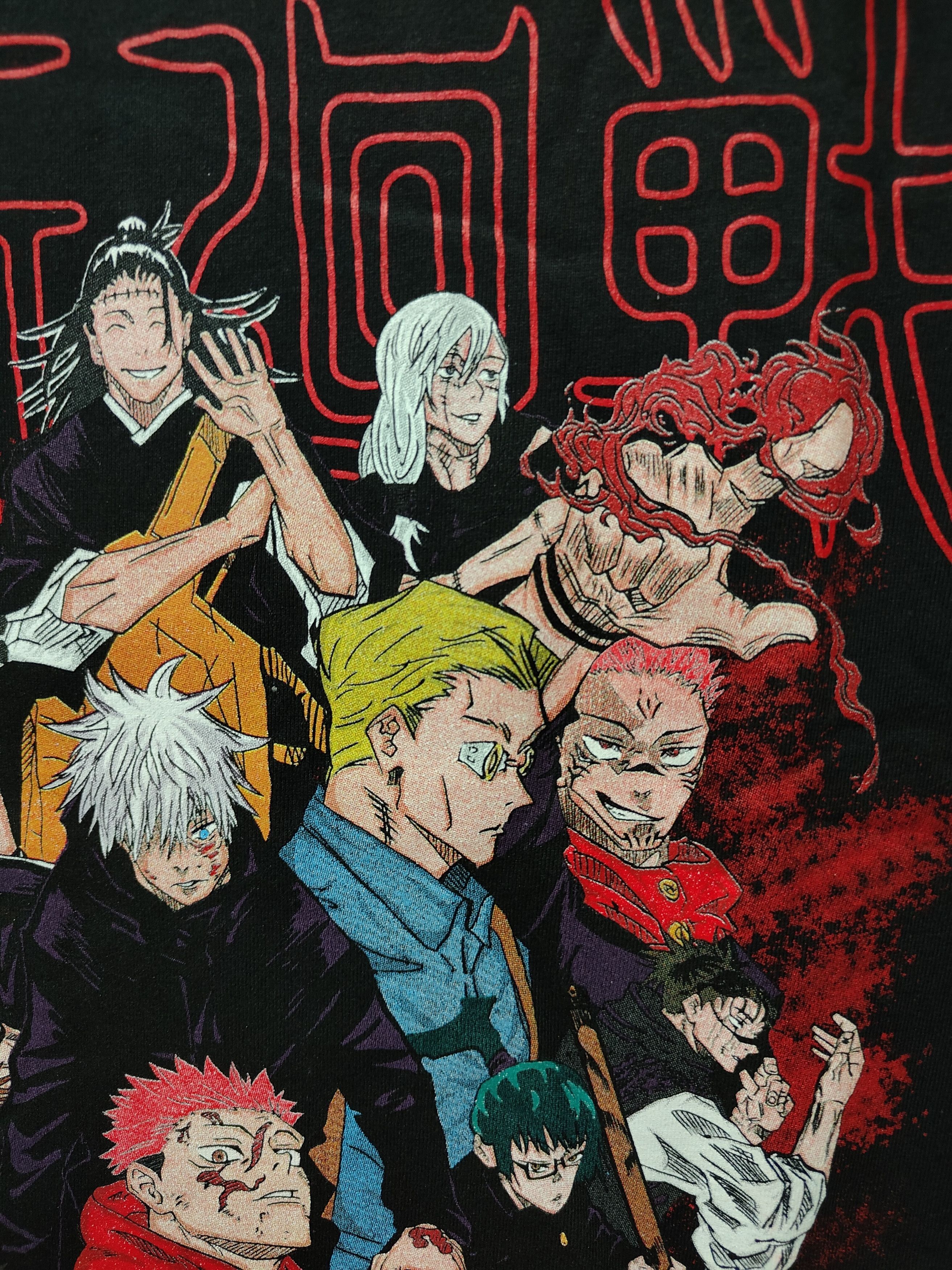 Anime Jujutsu Kaisen Shibuya Arc T-shirt Size US XL / EU 56 / 4 - 7 Thumbnail