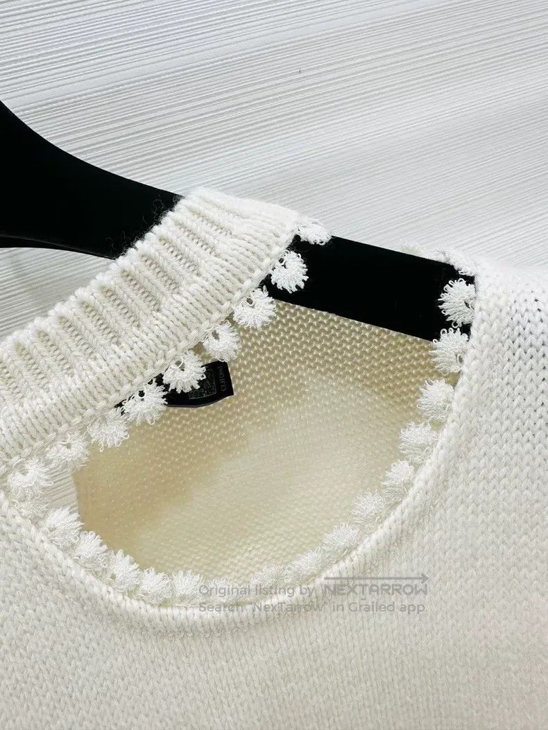 Chanel Chanel 25K super obedient collarbone kitten sweater Size XS / US 0-2 / IT 36-38 - 4 Thumbnail
