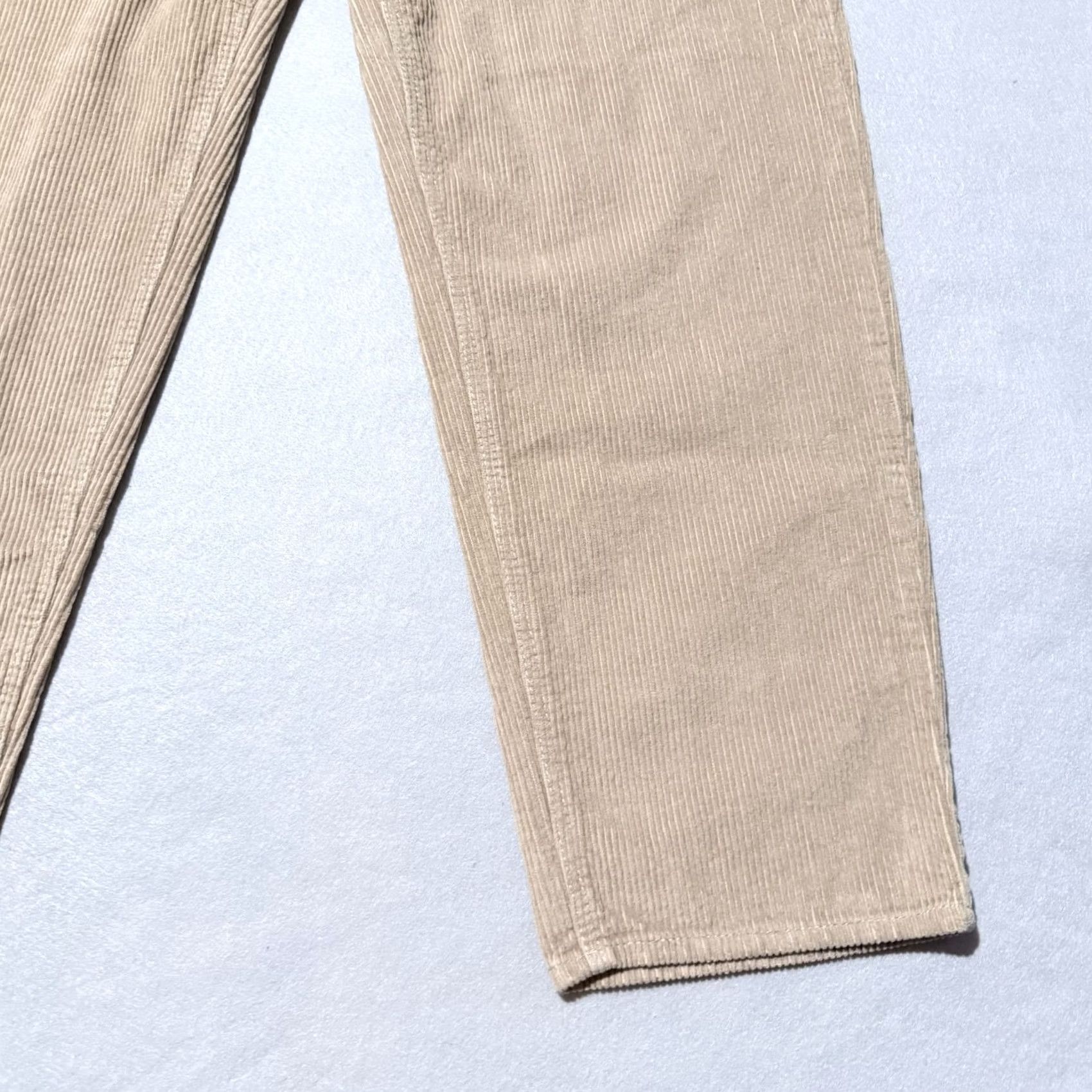 Empyre Empyre Tori Skate Pants Men Khaki Corduroy Mid Rise Relaxed Baggy 33x28 Size US 33 - 6 Thumbnail