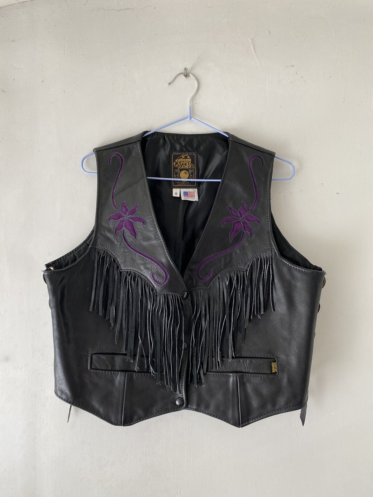 Gypsy × Vintage Vintage Gypsy Leather Archival Vest Size US M / EU 48-50 / 2 - 1 Thumbnail