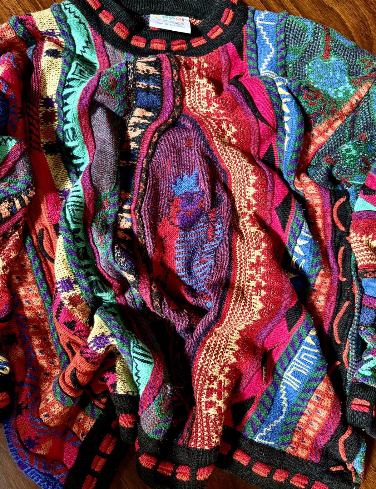 Coogi 💥SENSATIONAL💥 COOGI RARE PATTERN 3D COLOUR KNIT Size US M / EU 48-50 / 2 - 5 Thumbnail