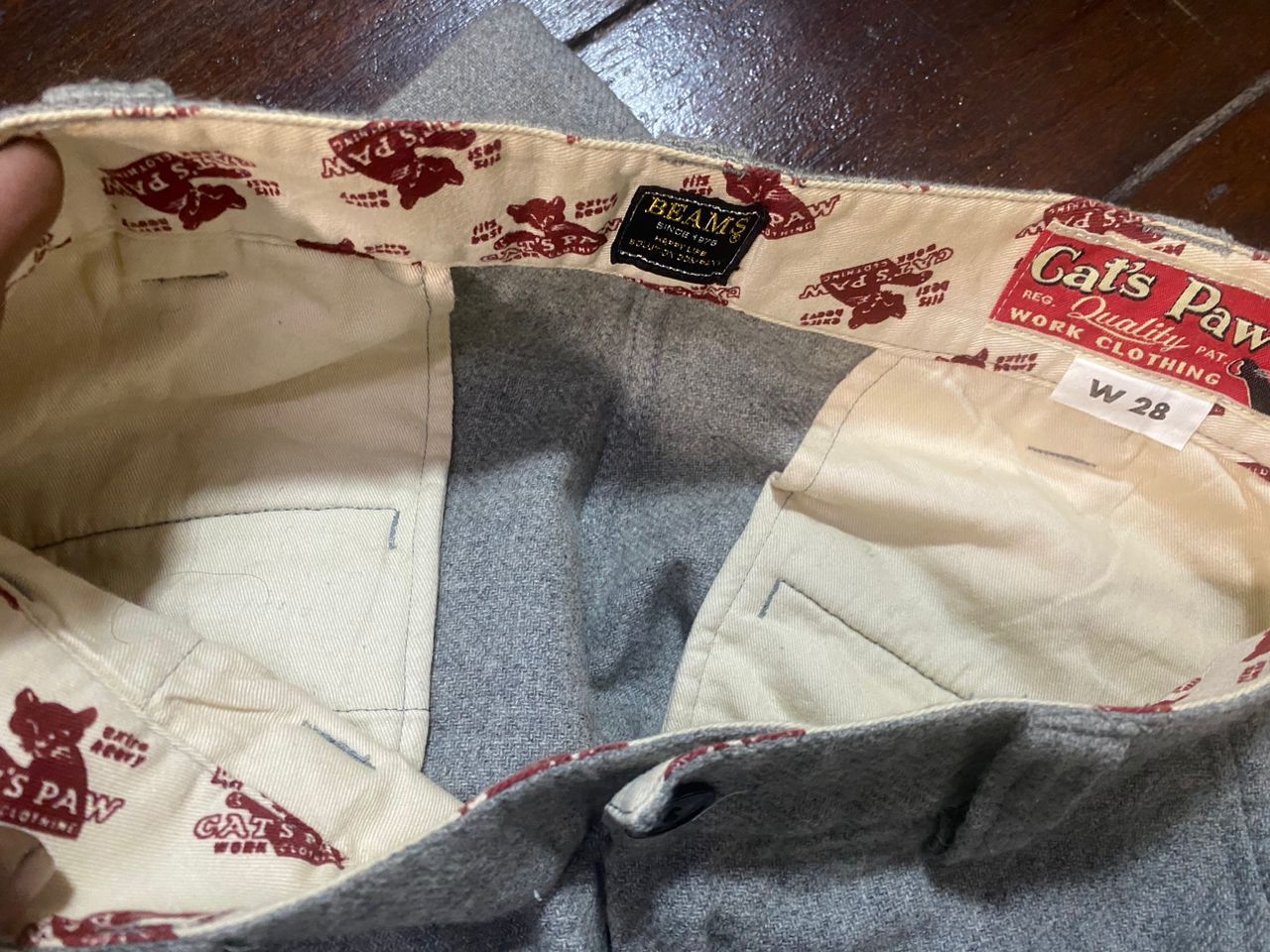 CAT'S PAW Vintage cat’s paw x beams pants talon zipper size 29/30 Size US 29 - 7 Thumbnail