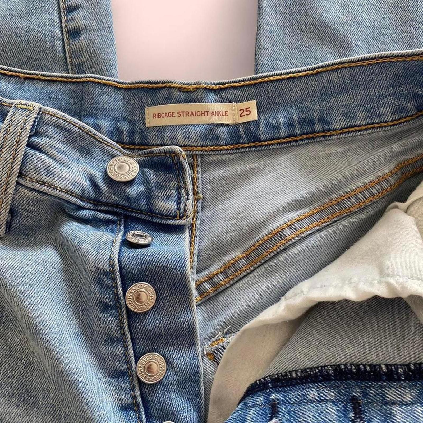 Levi's Levi's high-waisted straight leg-mom jeans Size 25" / US 0 / IT 36 - 3 Thumbnail
