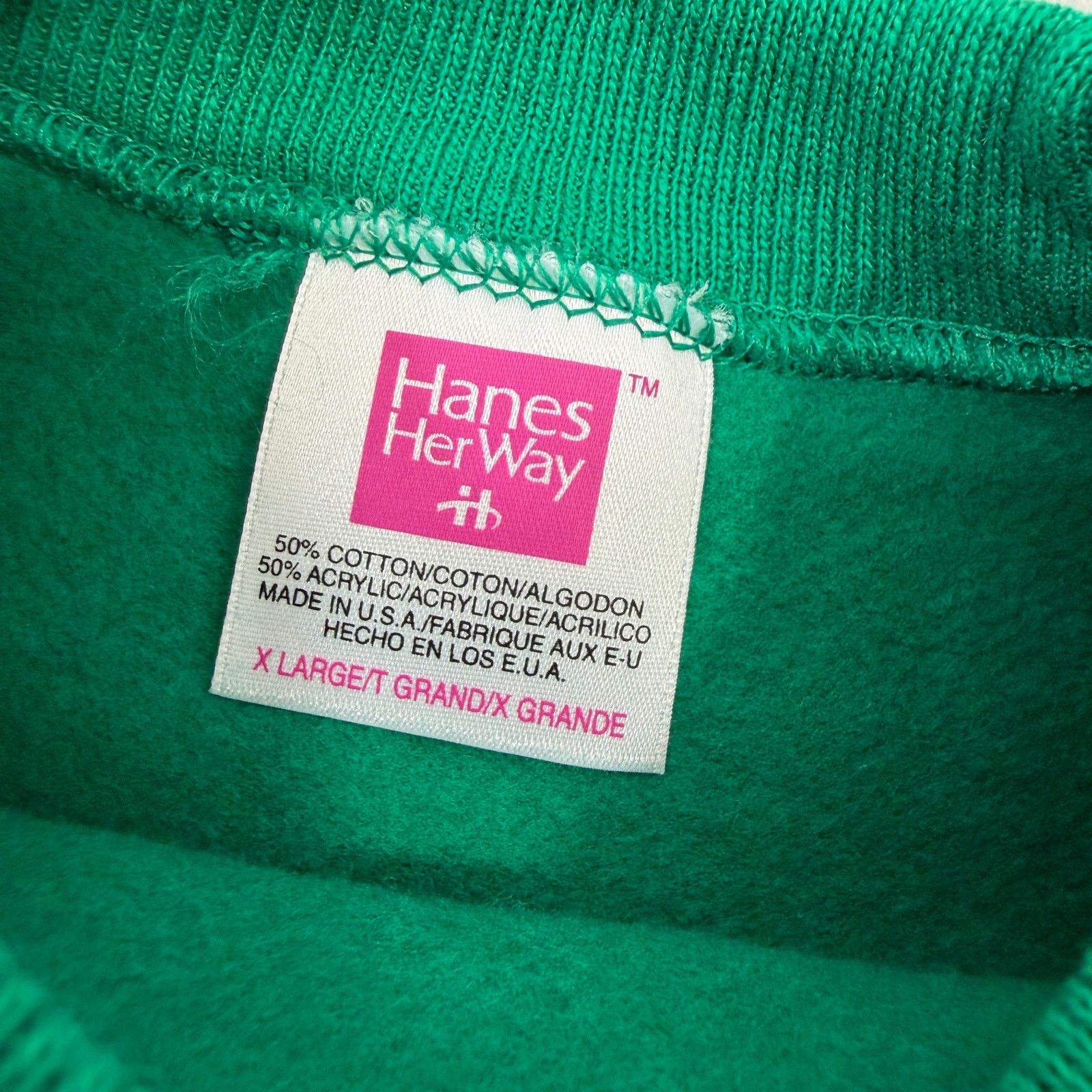 Hanes Vintage Hanes Her Way Sweatshirt Women's Extra Large NEW Size XL / US 12-14 / IT 48-50 - 5 Thumbnail