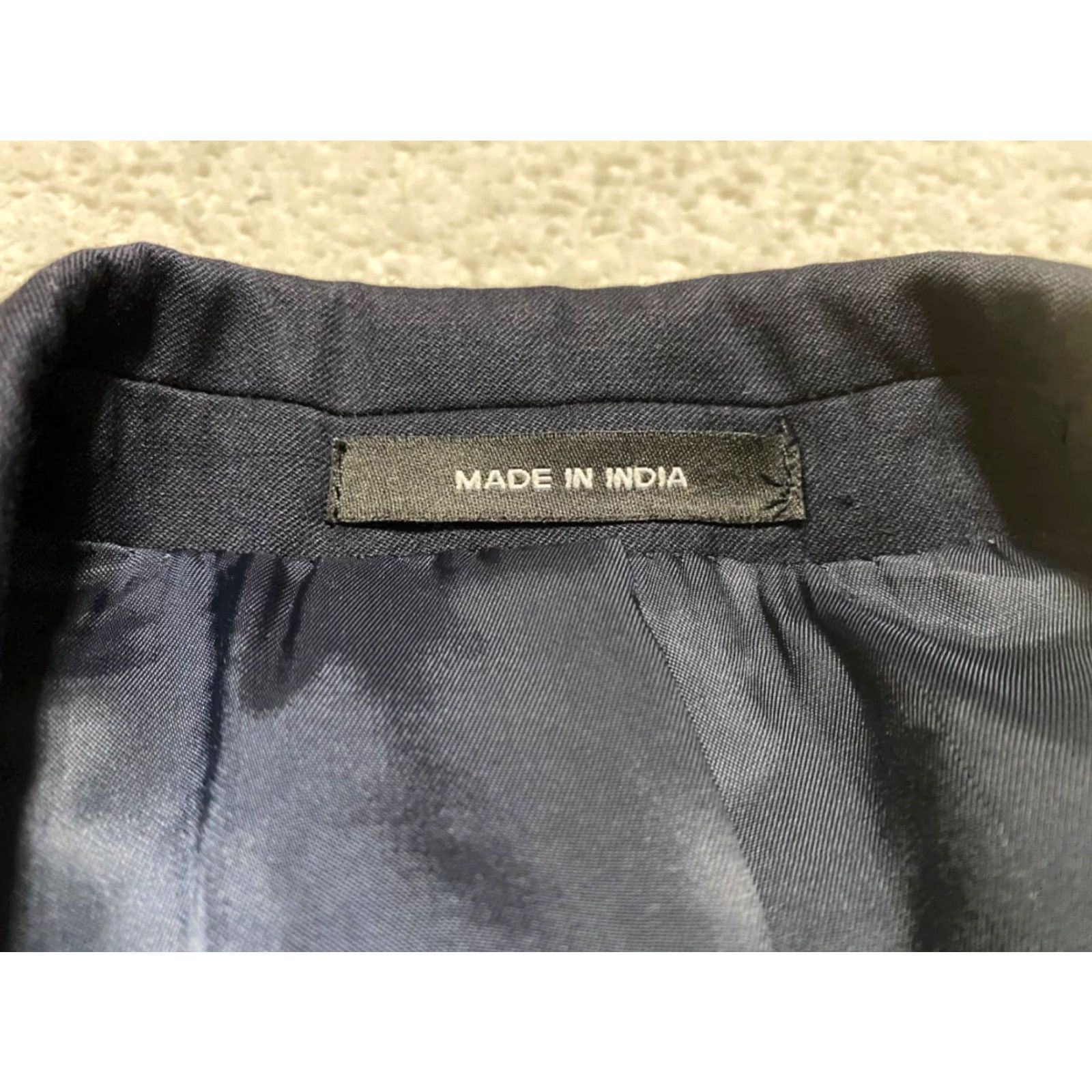 Chaps Chaps Ralph Lauren Blazer Mens 40 Wool Solid Blue 2 Button Long Sleeve Jacket Regular 100% Wool Size US L / EU 52-54 / 3 - 5 Thumbnail