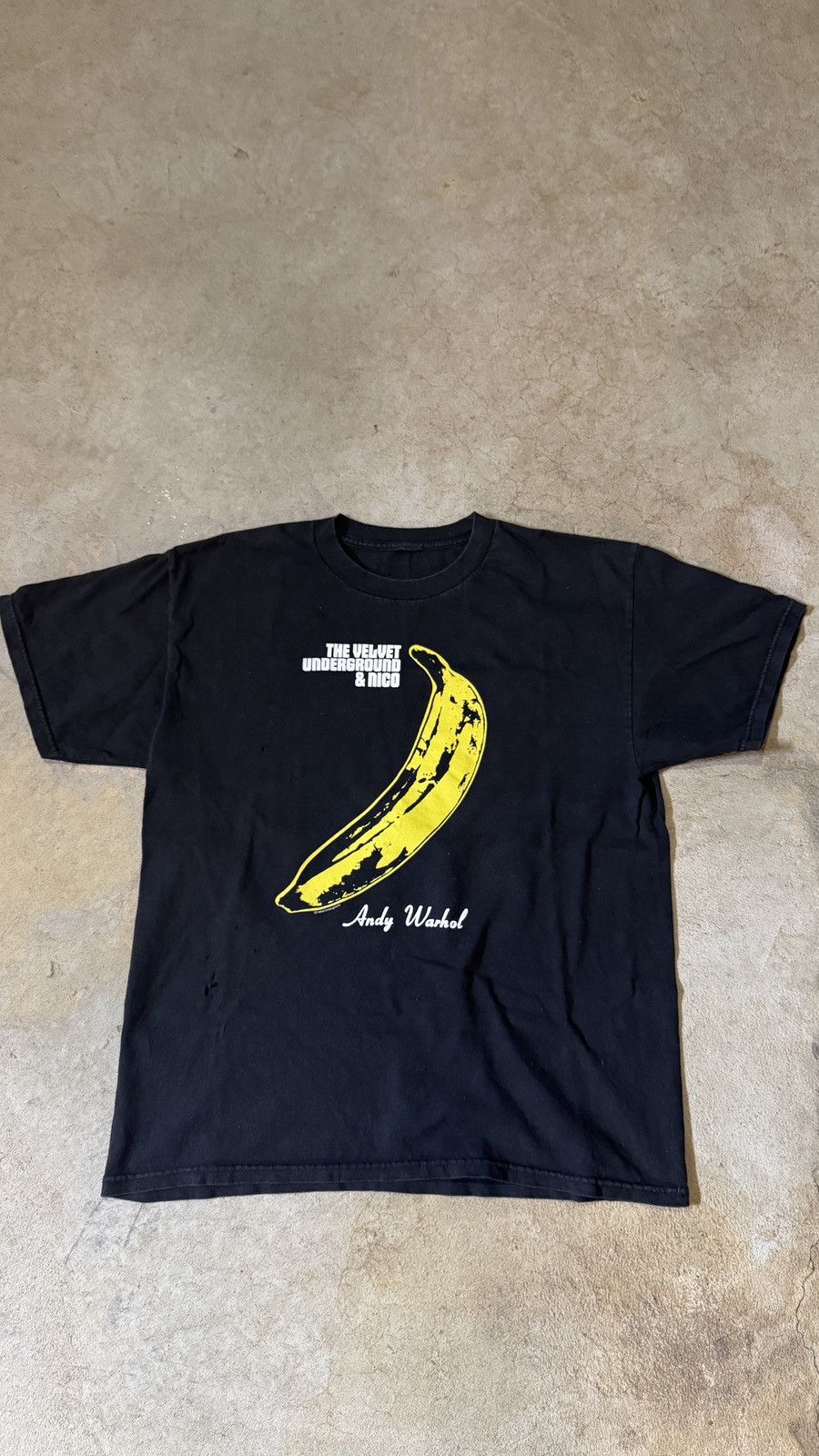 Vintage 1990s Andy Warhol The Velvet Underground & Nico Size US L / EU 52-54 / 3 - 1 Thumbnail