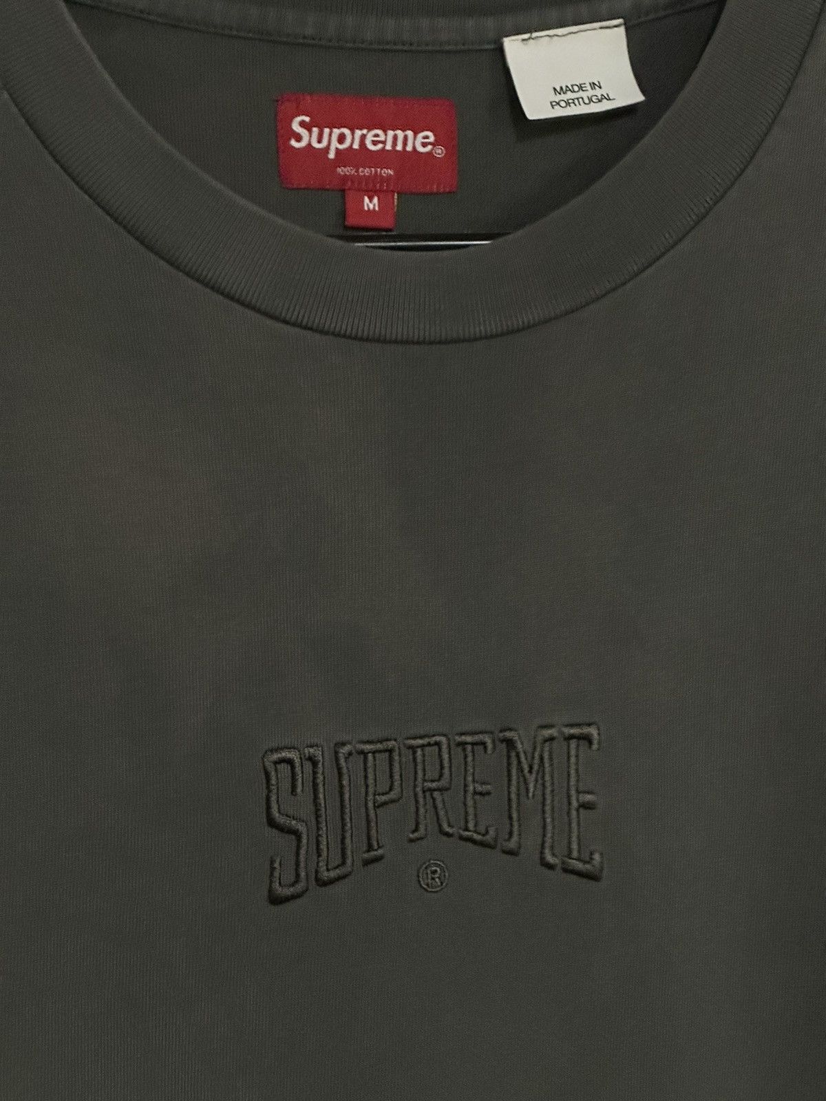 Supreme Supreme Acid Washed S/S Top Tee Size US M / EU 48-50 / 2 - 2 Thumbnail