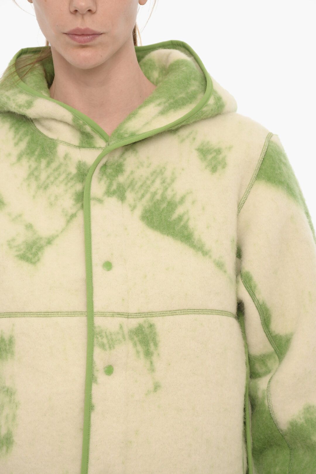 Y-3 × Yohji Yamamoto og1mm0824 Tie-Dye Effect Hooded Jacket Size S / US 4 / IT 40 - 3 Thumbnail
