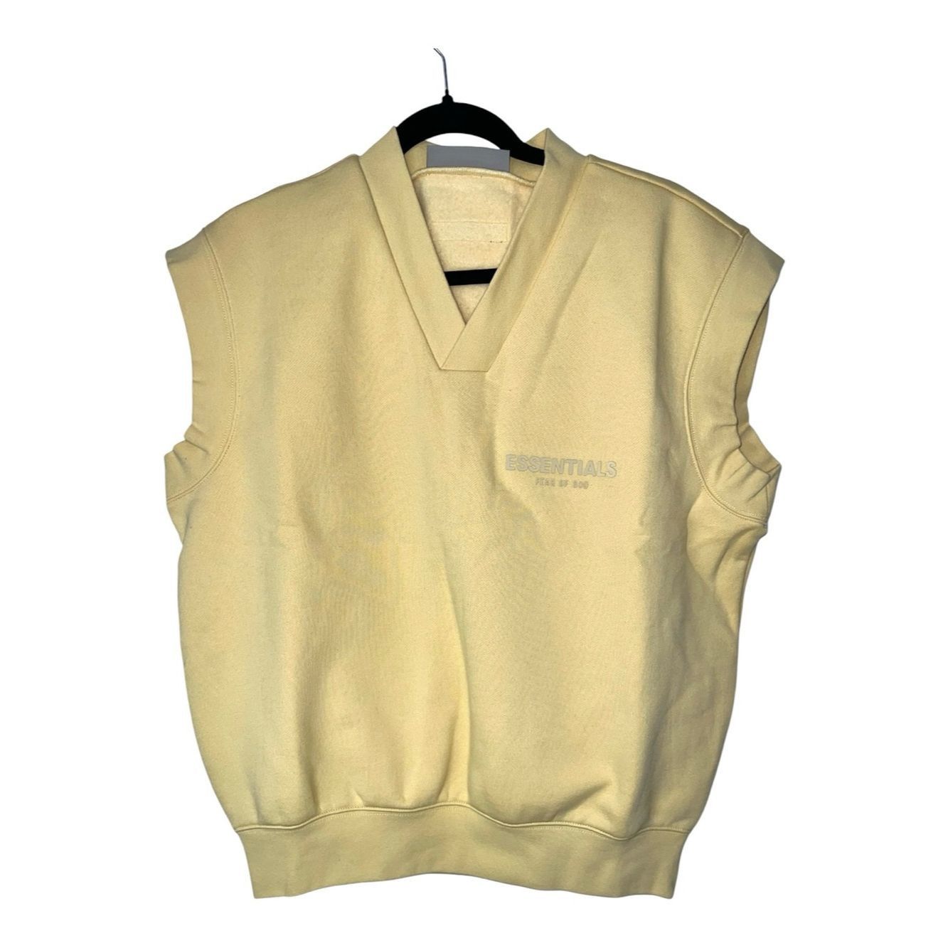 Fear of God Fear of God ESSENTIALS Sleeveless Fleece V-Neck Vest Sweats Size US S / EU 44-46 / 1 - 4 Thumbnail