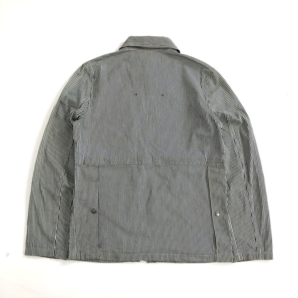 Vintage A.PC Paris Hickory Chore Denim Jacket Luxury