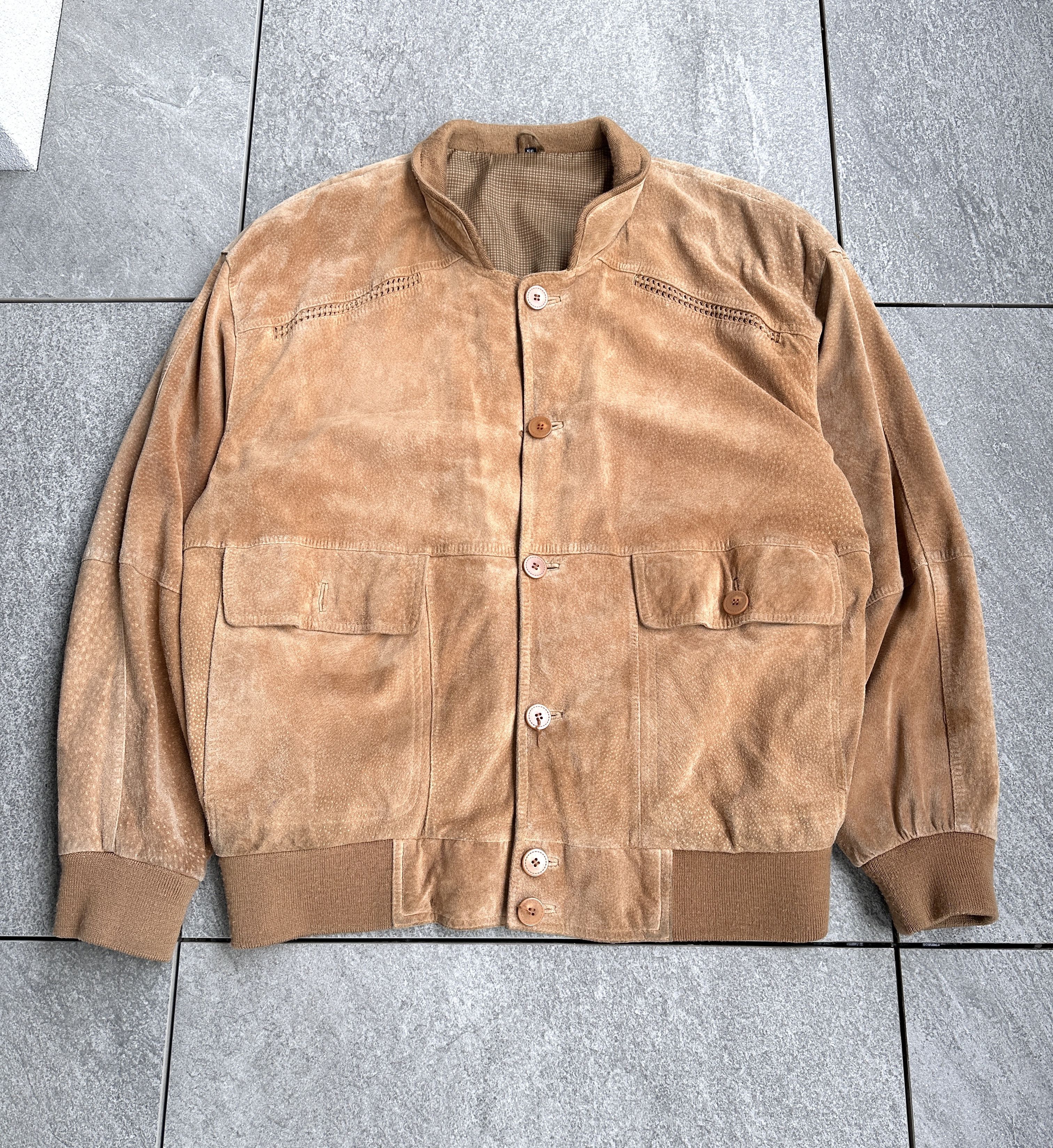 Vintage Vintage leather jacket bomber starboy elegant XXL Size US XXL / EU 58 / 5 - 7 Thumbnail