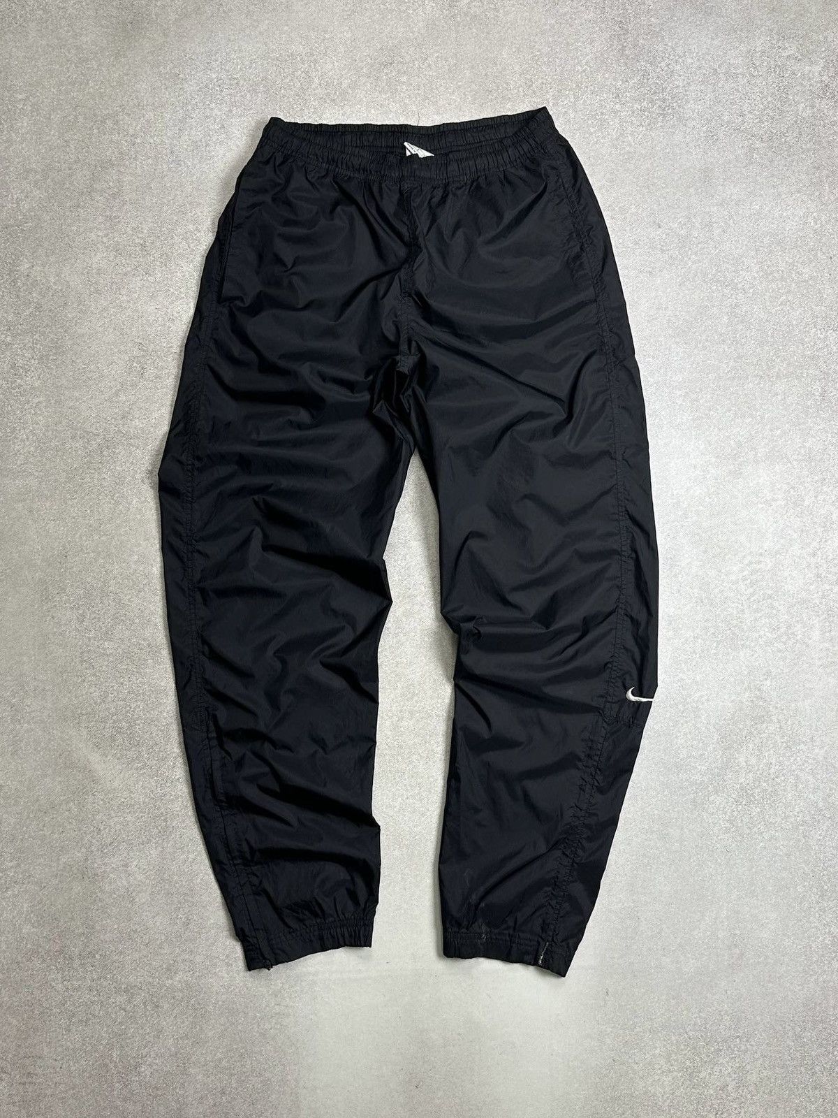 Nike × Skepta Vintage Nike TN Skepta Y2K Nylon Track Pants S Baggy Size US 31 - 2 Thumbnail