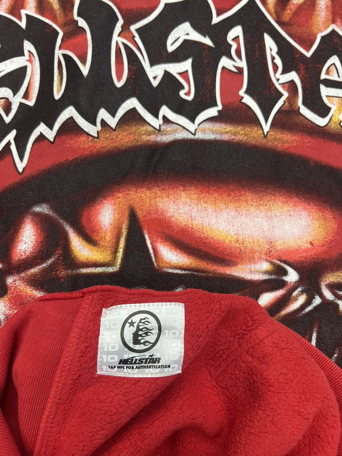 HELLSTAR Hellstar Airbrush Skeleton Hoodie Size US L / EU 52-54 / 3 - 5 Thumbnail