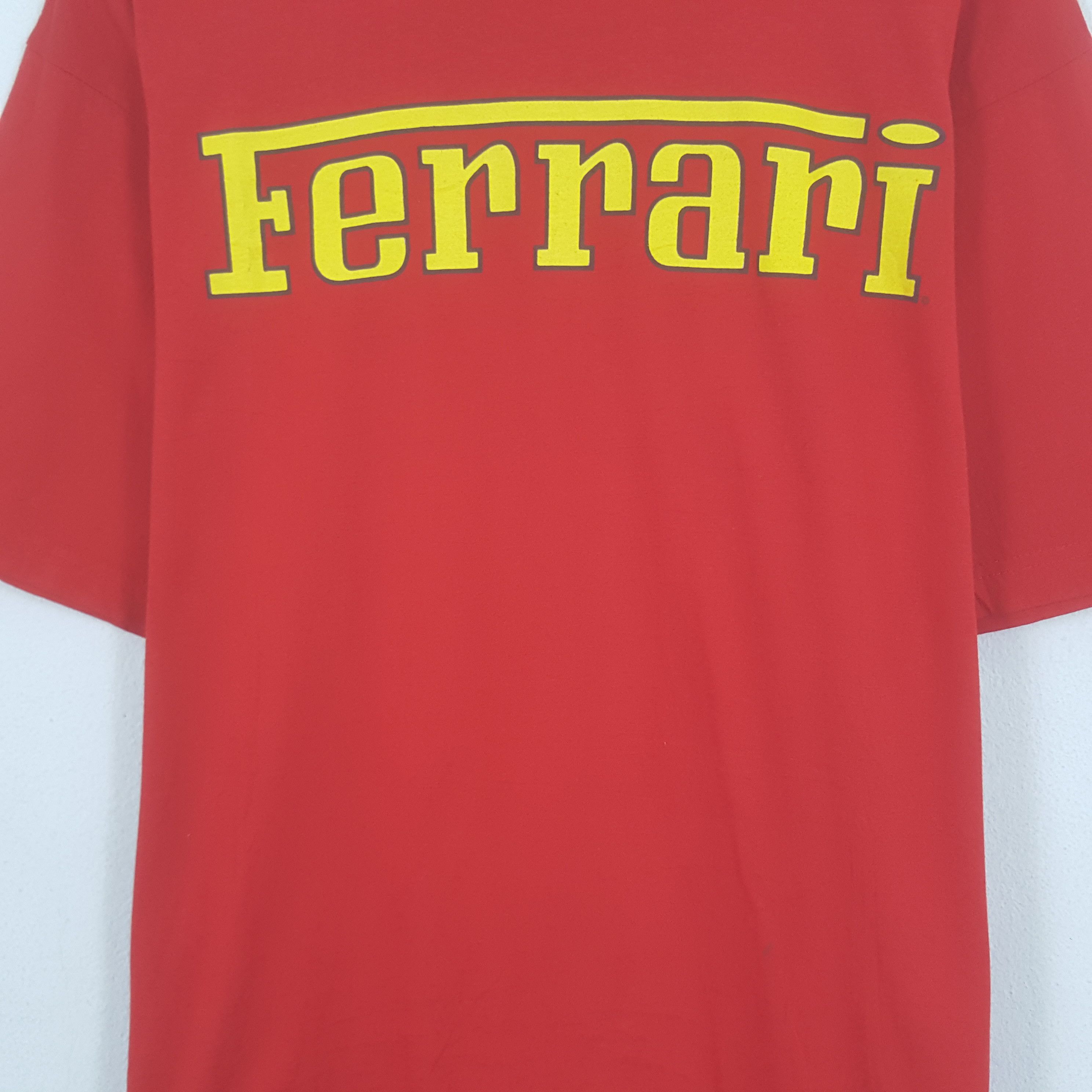 Vintage Ferrari Racing Big Logo Tshirt