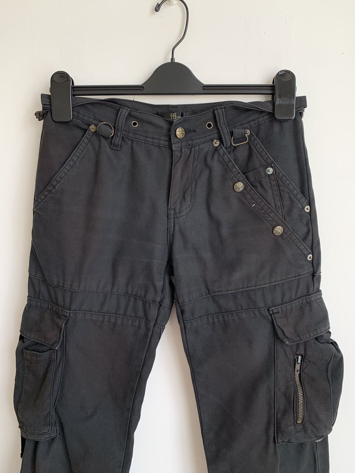 パンツ 00s Midas Parachute Flared Cargo Pants 00s Midas Parachute Flared Cargo Pants