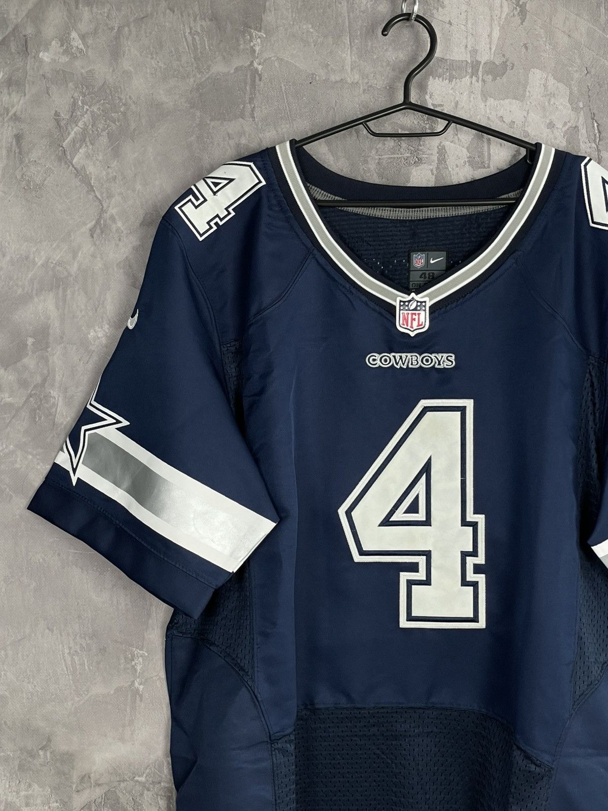 NFL × Nike × Vintage 🌟 VINTAGE 00’S NIKE NFL DALLAS COWBOYS „PRESCOTT 4” JERSEY Size US M / EU 48-50 / 2 - 3 Thumbnail