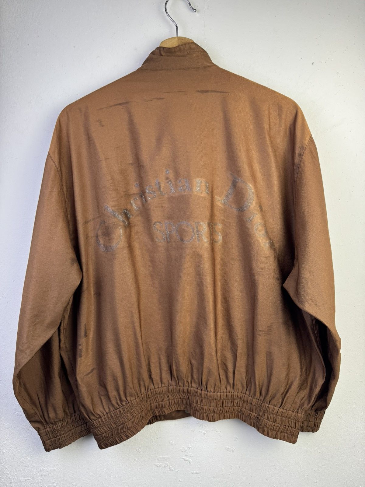 Christian Dior Monsieur vintage Christian Dior Sports light brown bomber jacket Size US L / EU 52-54 / 3 - 1 Thumbnail