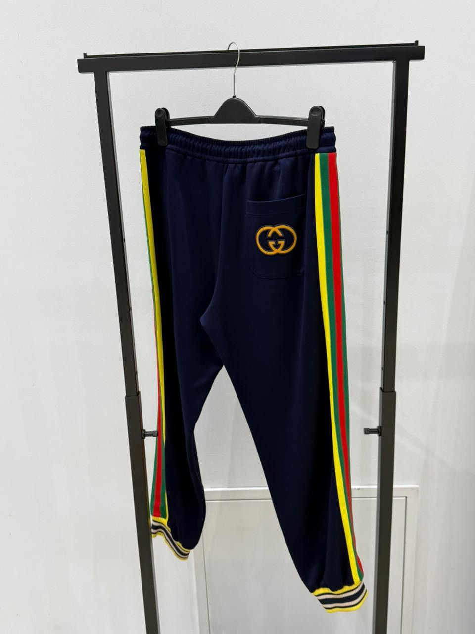 Gucci Gucci GG Supreme Embroidered Track Pants Size US 34 / EU 50 - 1 Thumbnail