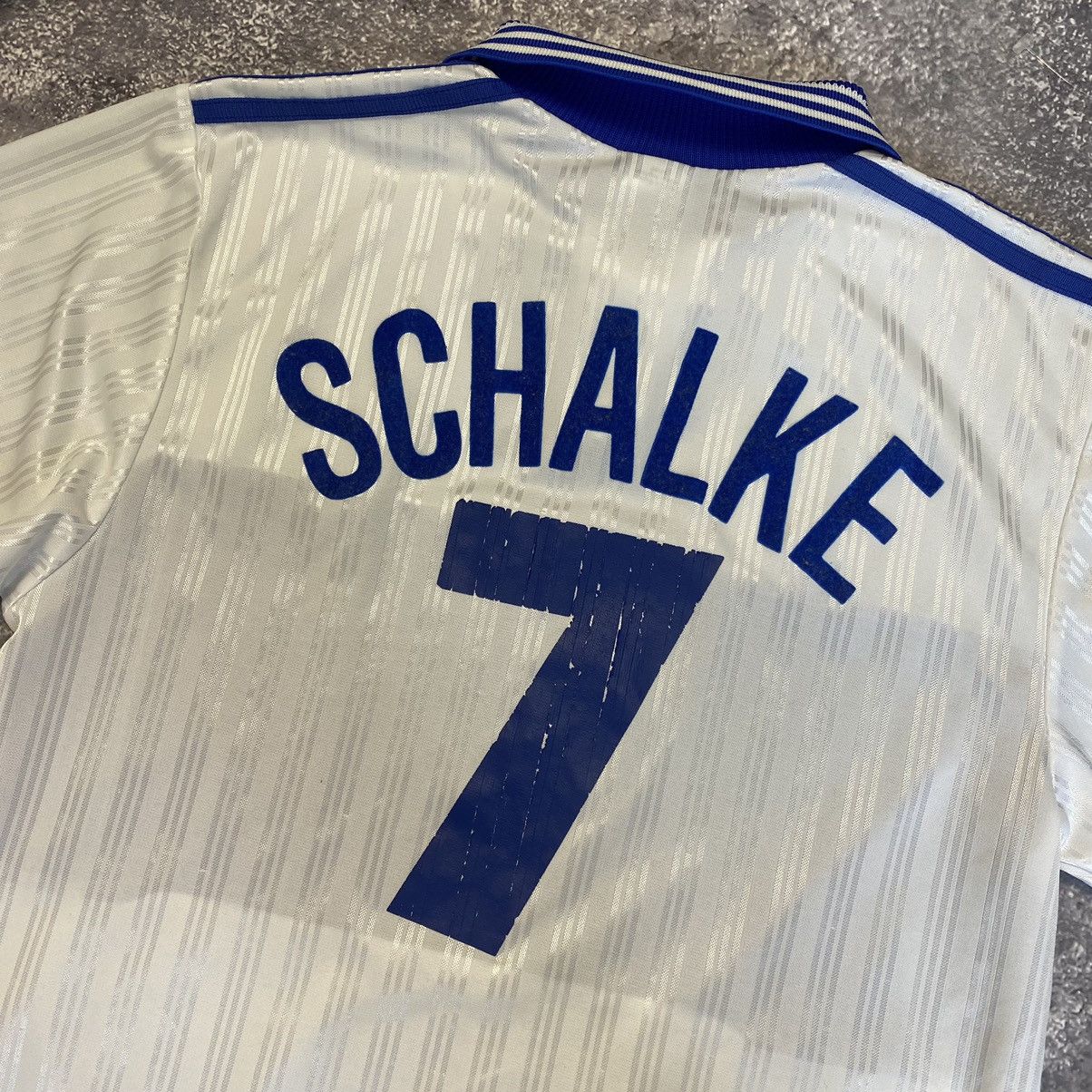 Adidas × Vintage Vintage Adidas Schalke 04 Number 7 2000’s soccer jersey Size US S / EU 44-46 / 1 - 14 Thumbnail
