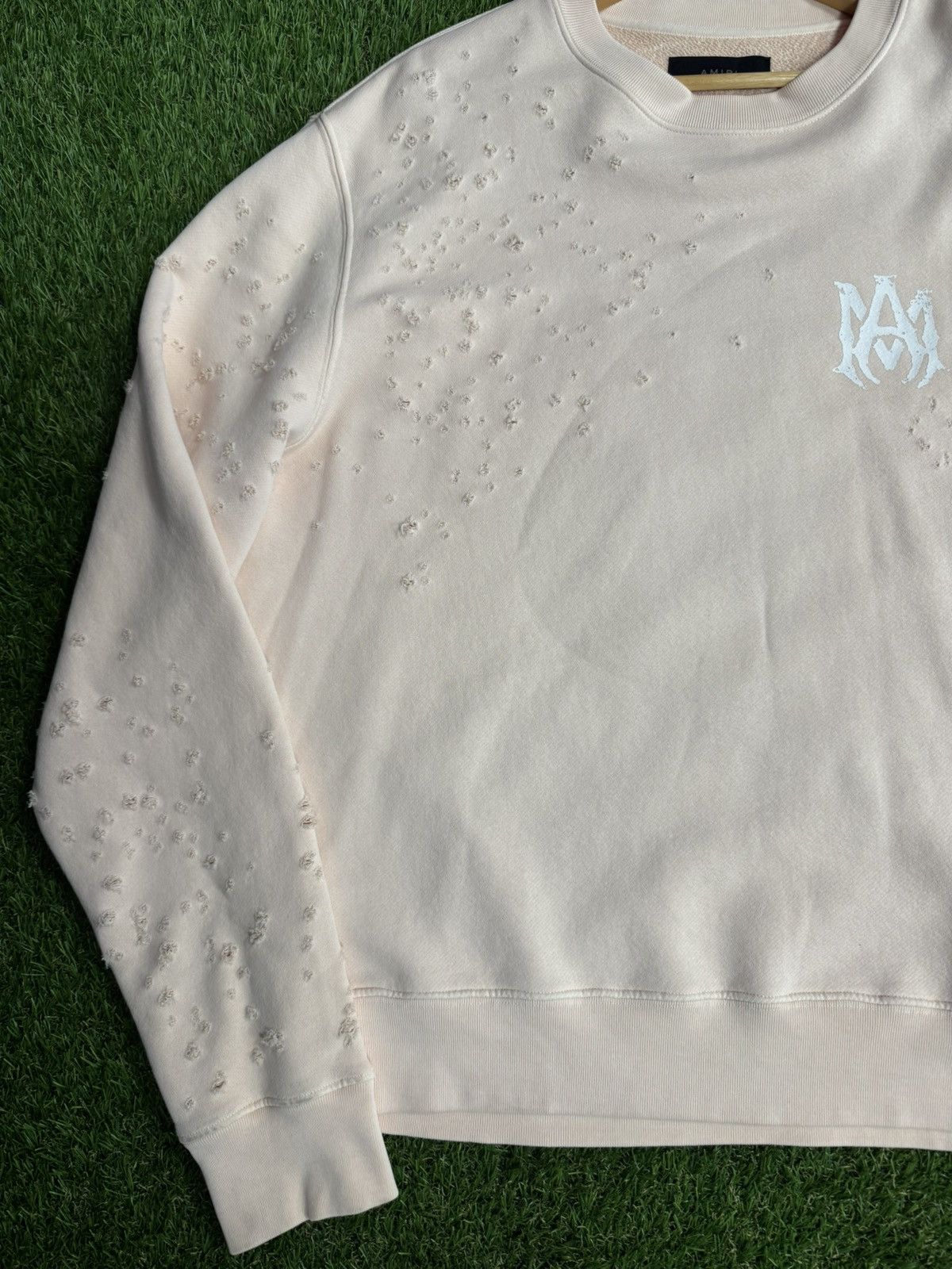 Amiri Amiri MA Logo Shotgun sweatshirt Size US XXL / EU 58 / 5 - 3 Thumbnail