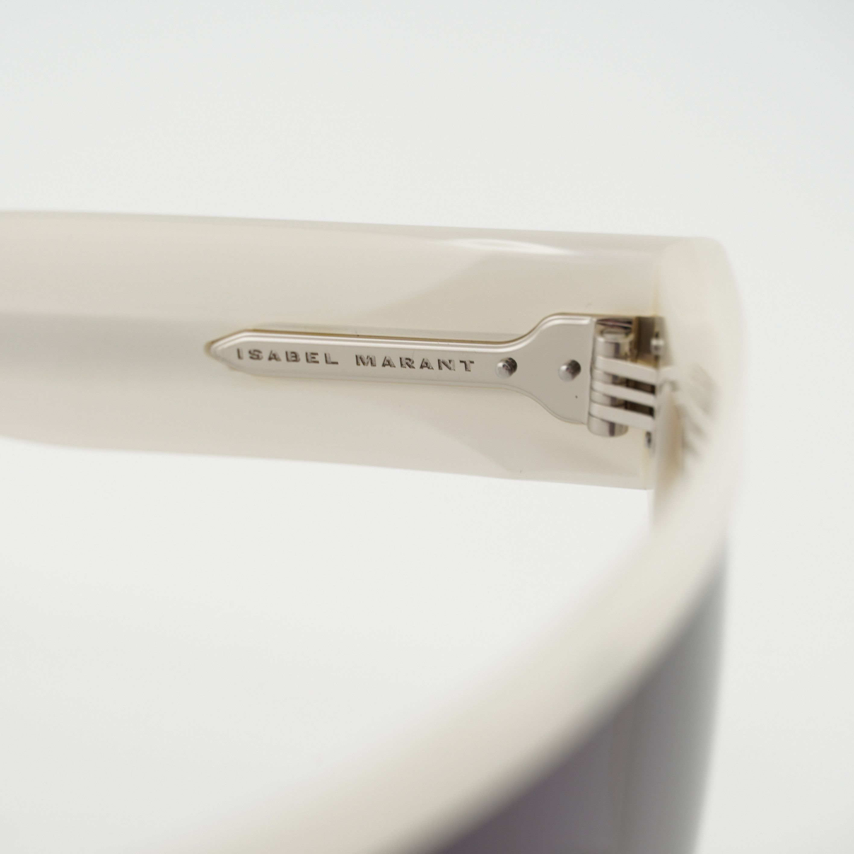 Isabel Marant Isabel Marant IM 0155/S 07AP 9O Sunglasses White Shield Fram Size ONE SIZE - 10 Thumbnail