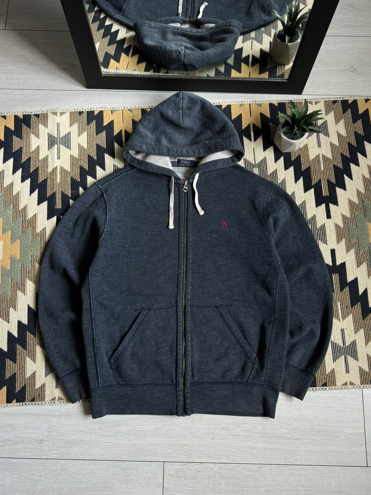 Polo Ralph Lauren Vintage Polo Ralph Lauren Zip Hoodie Size US M / EU 48-50 / 2 - 1 Thumbnail
