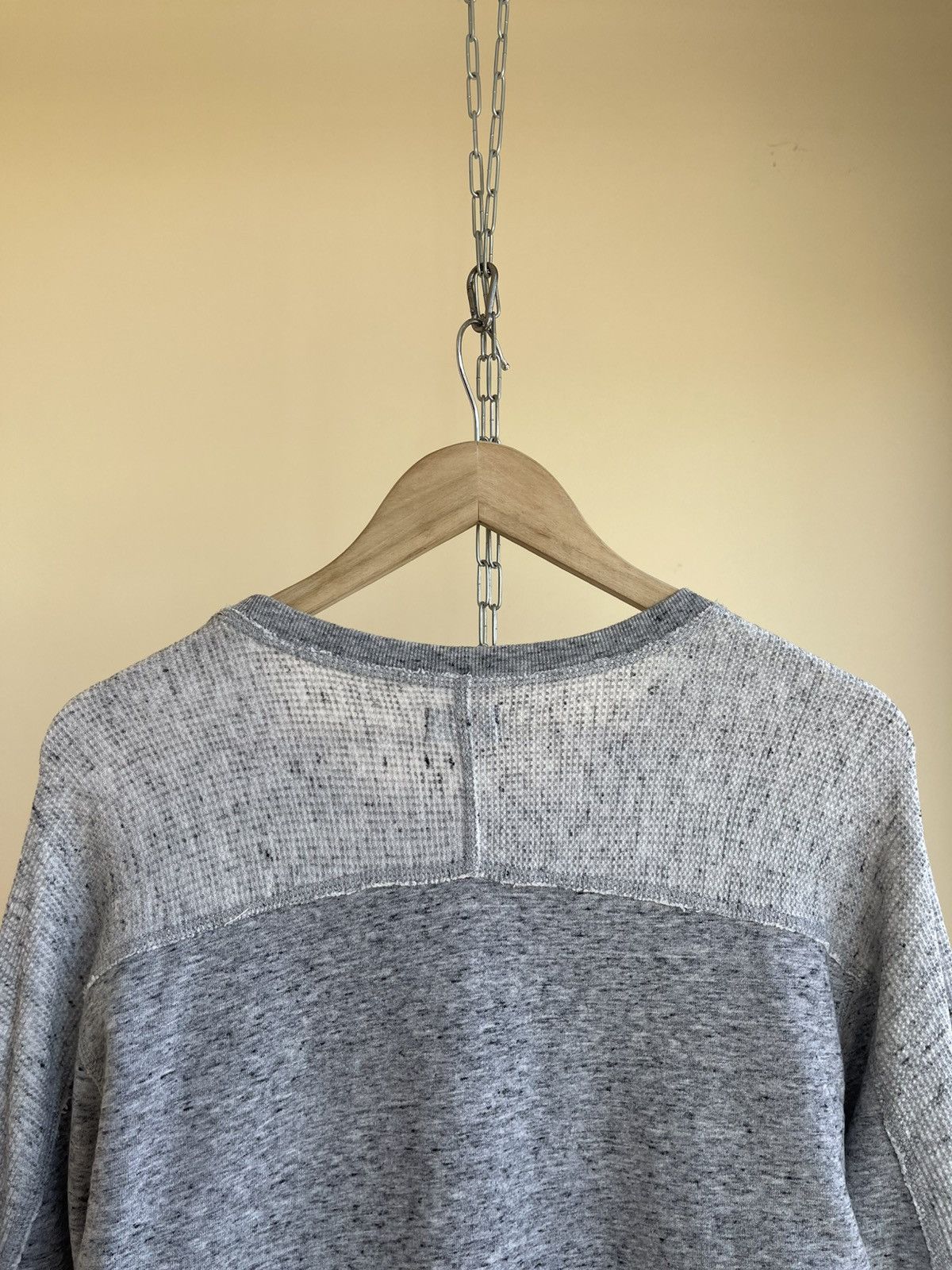 Diesel Diesel S Gladys Regular Fit Waffle Knit Shoulder Sweatshirt Size US L / EU 52-54 / 3 - 8 Thumbnail