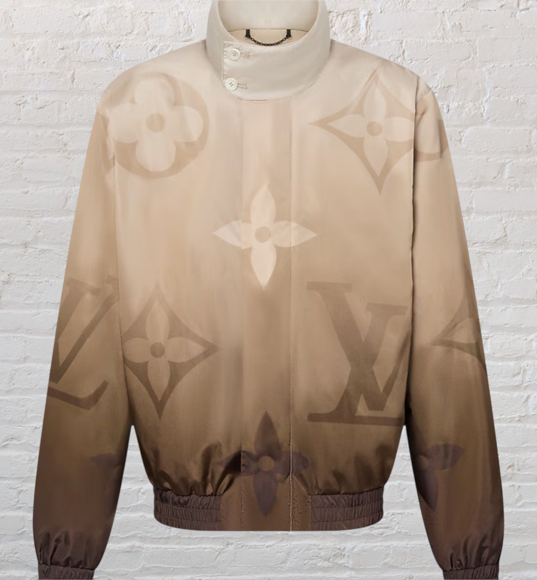 Louis Vuitton Louis Vuitton LV Monogram Gradient Print Light Jacket Size US S / EU 44-46 / 1 - 1 Thumbnail