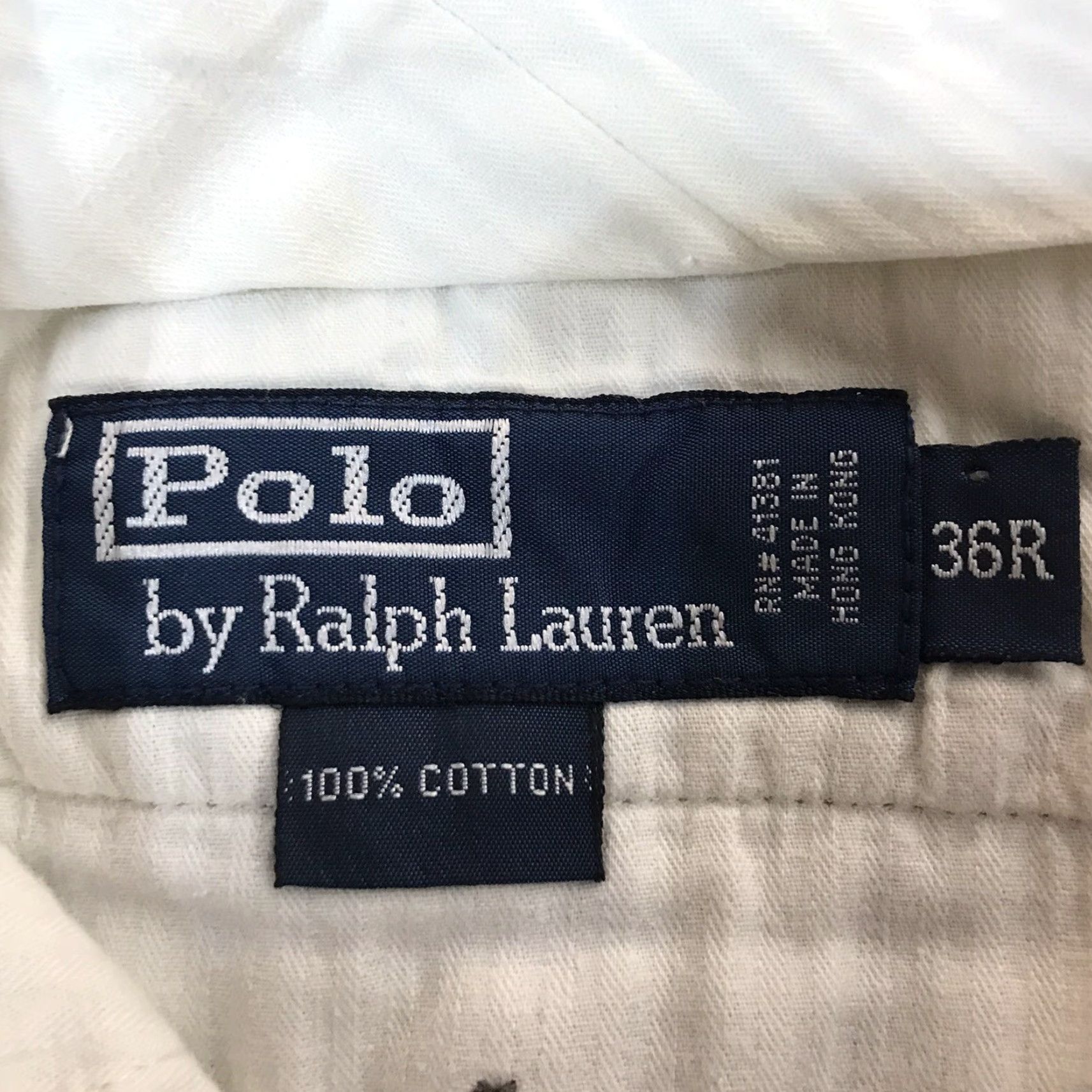 Polo Ralph Lauren VINTAGE Polo Ralph Lauren Pants Men Adult Regular Straight Fit Khaki Cotton 36x28 Casual Business Logo Size US M / EU 48-50 / 2 - 7 Thumbnail