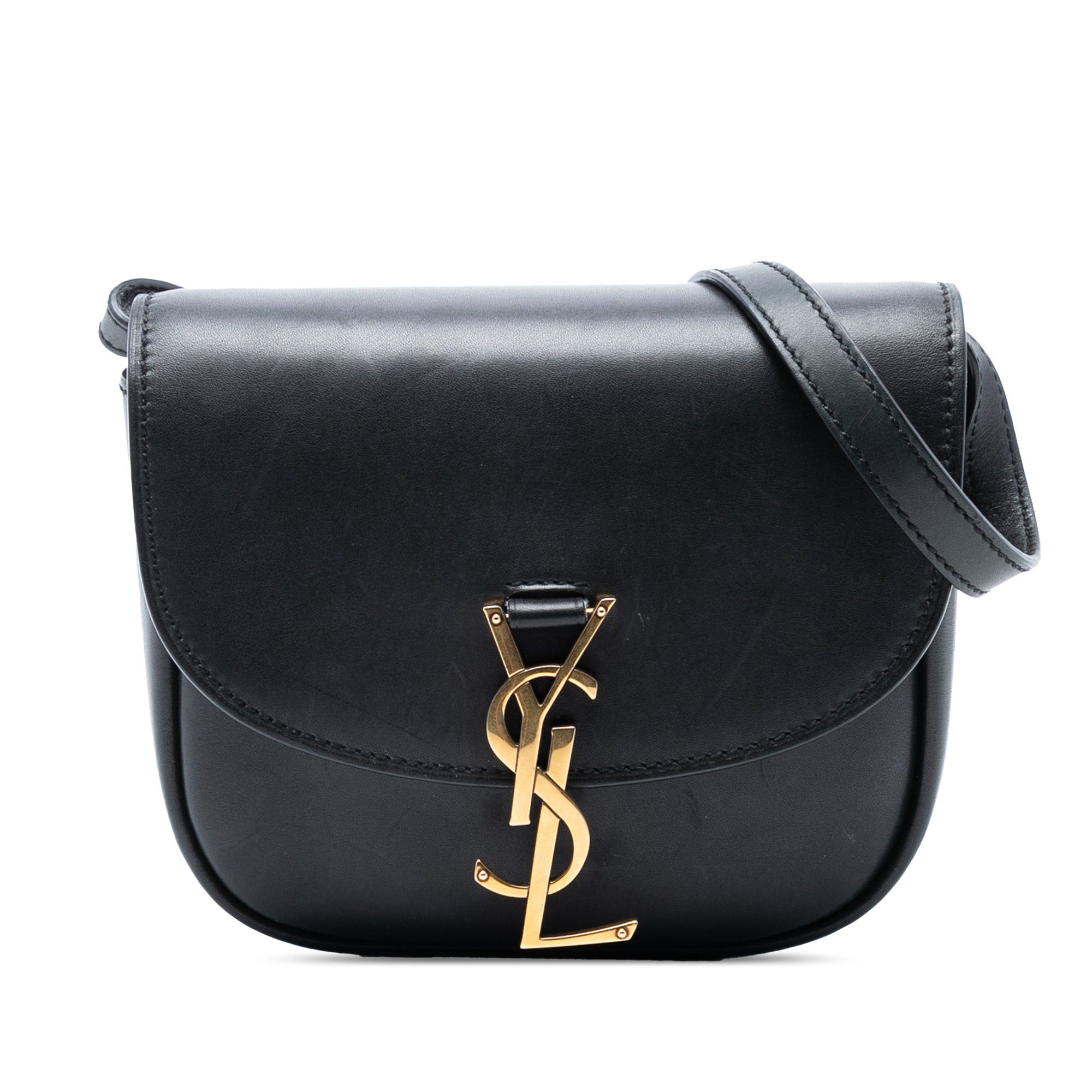 Saint Laurent Paris Small Leather Monogram Kaia Crossbody Size ONE SIZE - 1 Thumbnail