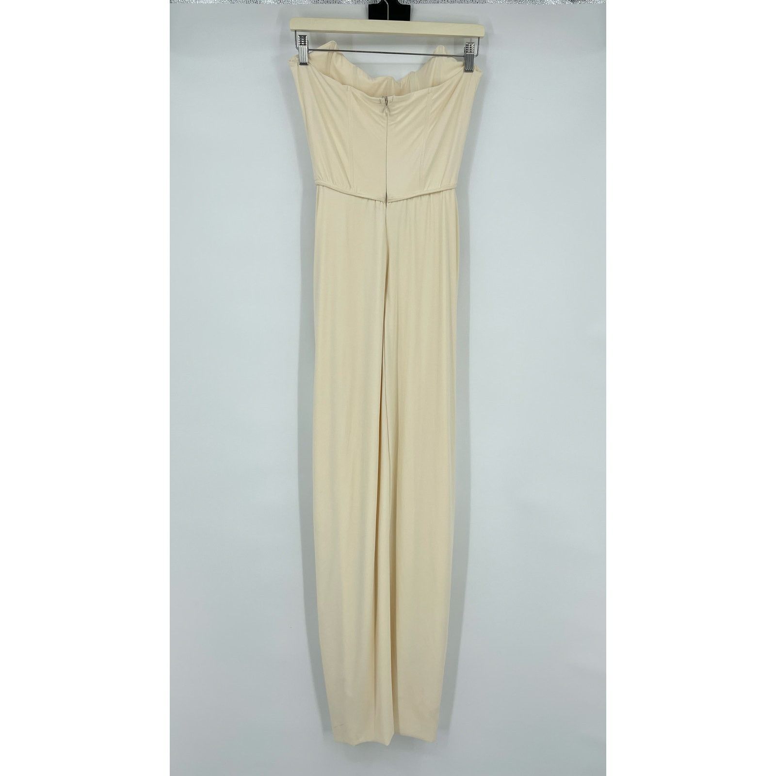 Other Deme by Gabriella | Pearl Gown in Off White Corset Maxi XL Size XL / US 12-14 / IT 48-50 - 5 Thumbnail