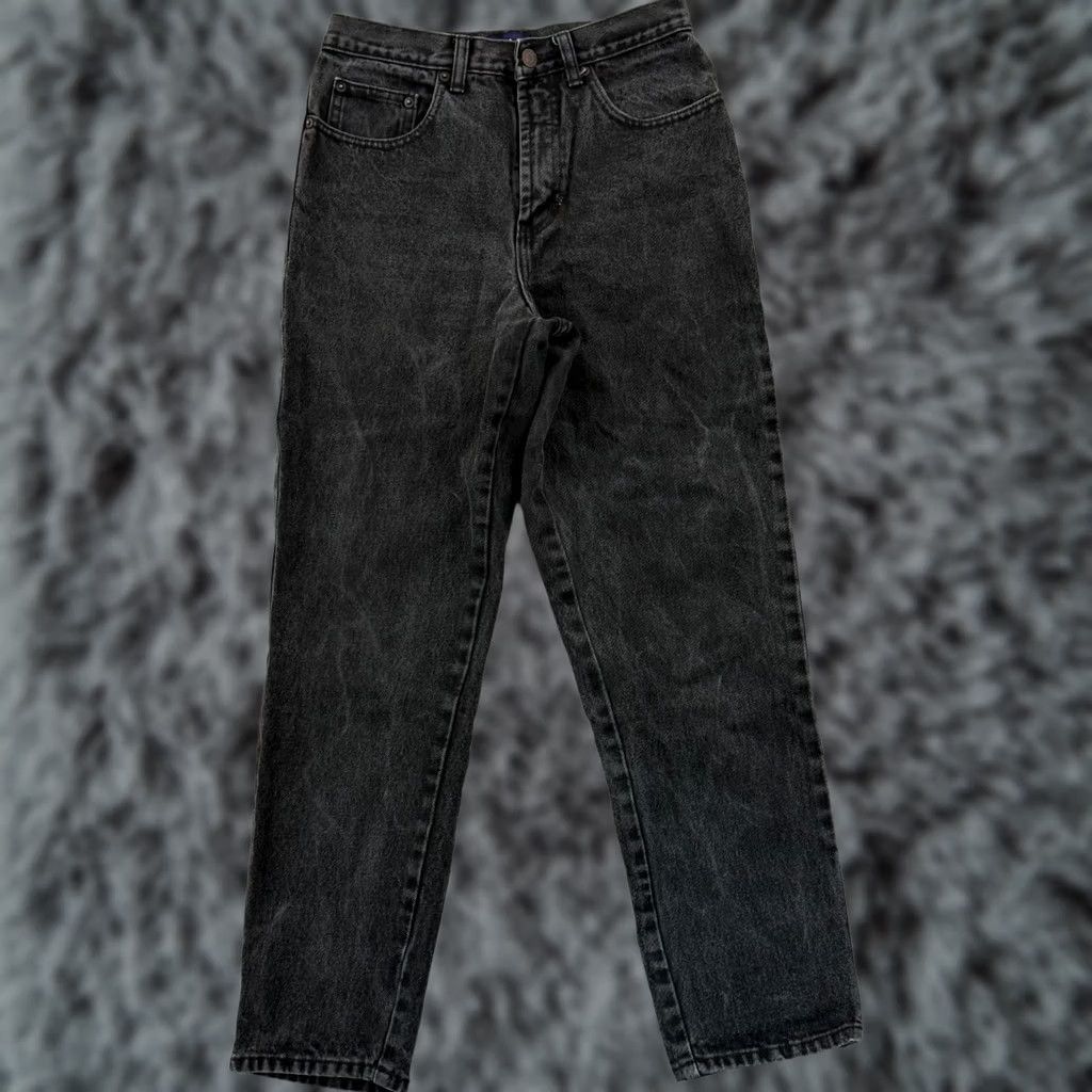 Gap VINTAGE Gap Jeans Womens Black Ankle Denim 26x29 Loose Skater 90s Outdoor Size 30" / US 8 / IT 44 - 1 Thumbnail