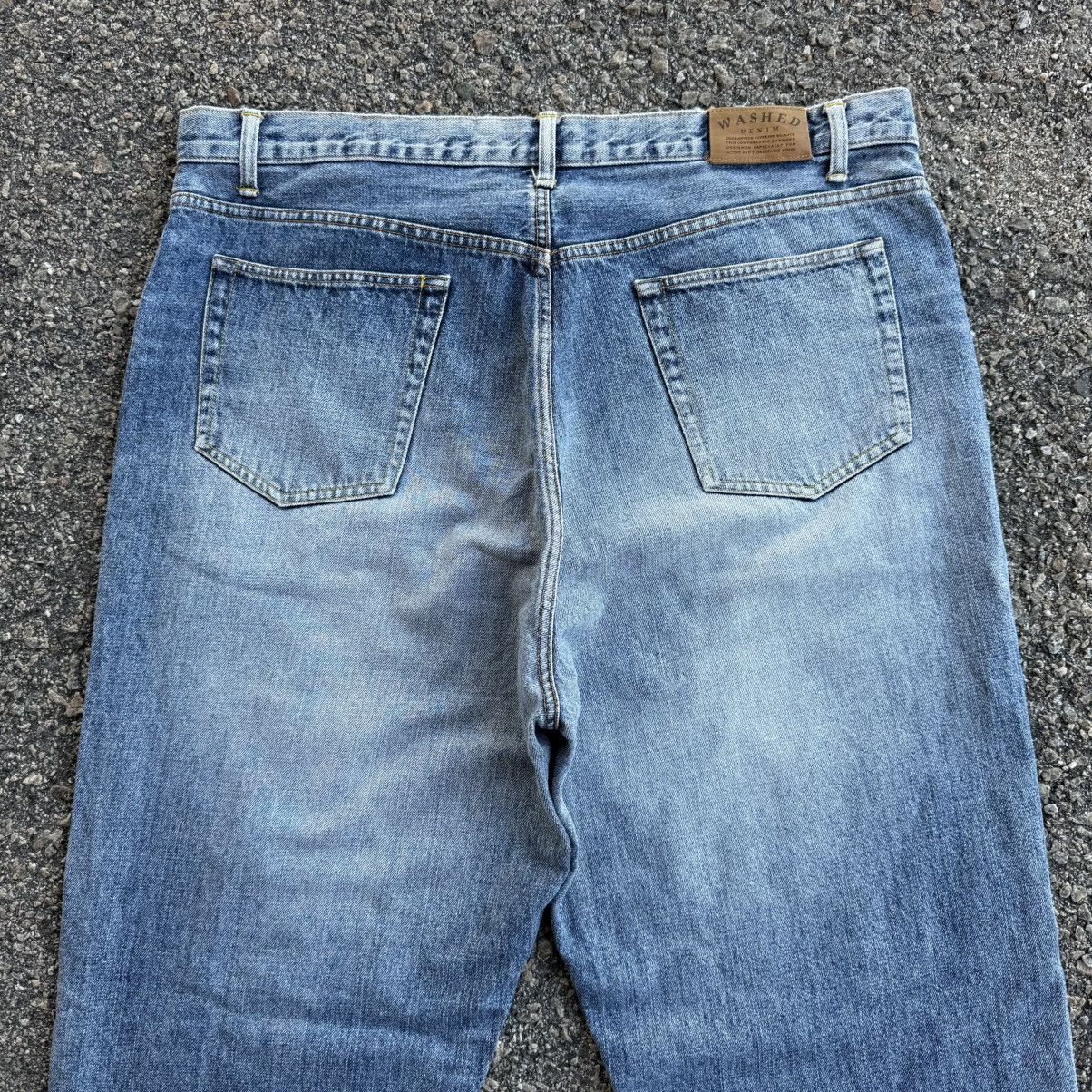 Japanese Brand VINTAGE MUD WASHED DENIM RIPPEP JEAN Size US 40 / EU 56 - 10 Thumbnail