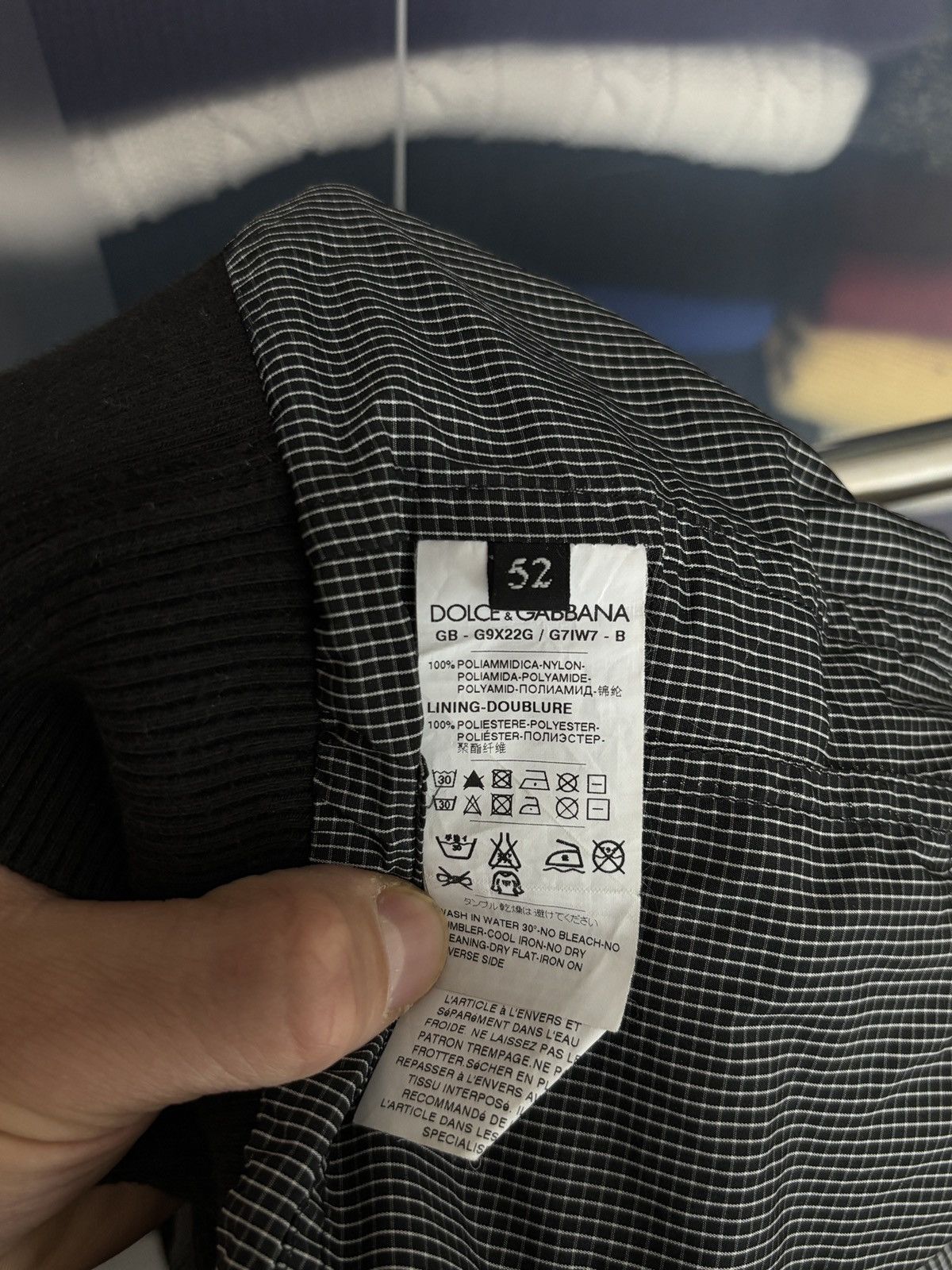 Dolce & Gabbana Dolce & Gabbana Track Light Nylon Jacket Size US L / EU 52-54 / 3 - 10 Thumbnail